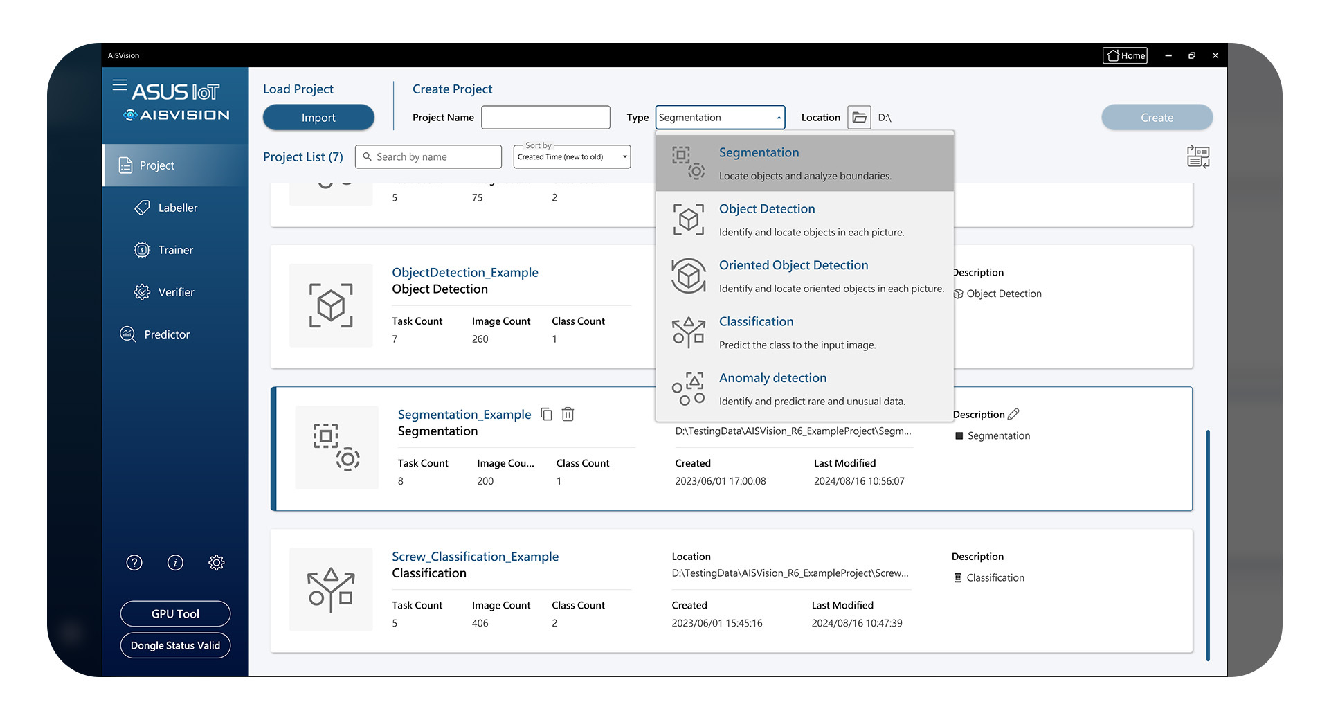 AISVision,模型管理與標記工具