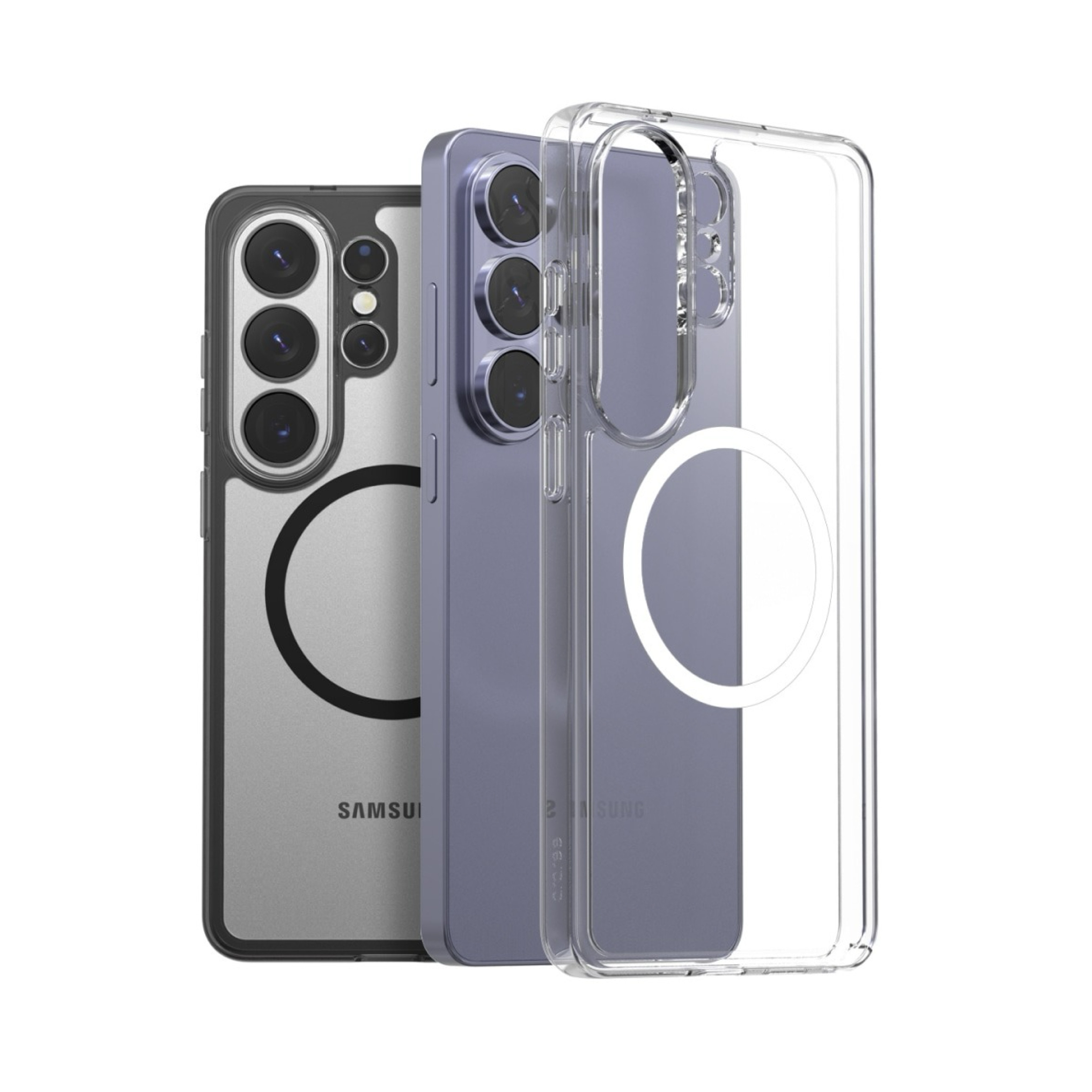 Araree Galaxy S26 Ultra Duple M 磁吸混合透明保護殼