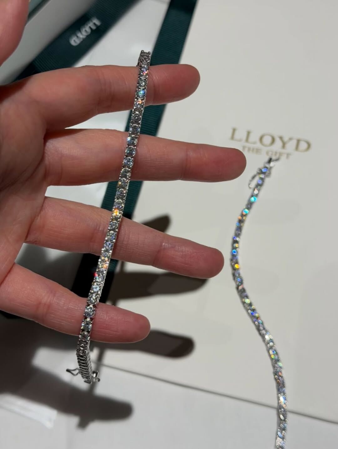 【現貨/預購】韓國 LLOYD 經典款 Tennis Bracelet 滿鑽 網球 手鍊 3mm 2mm