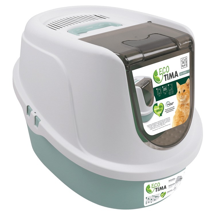 M-Pets ECO TIMA 貓砂盆 M - 綠色
