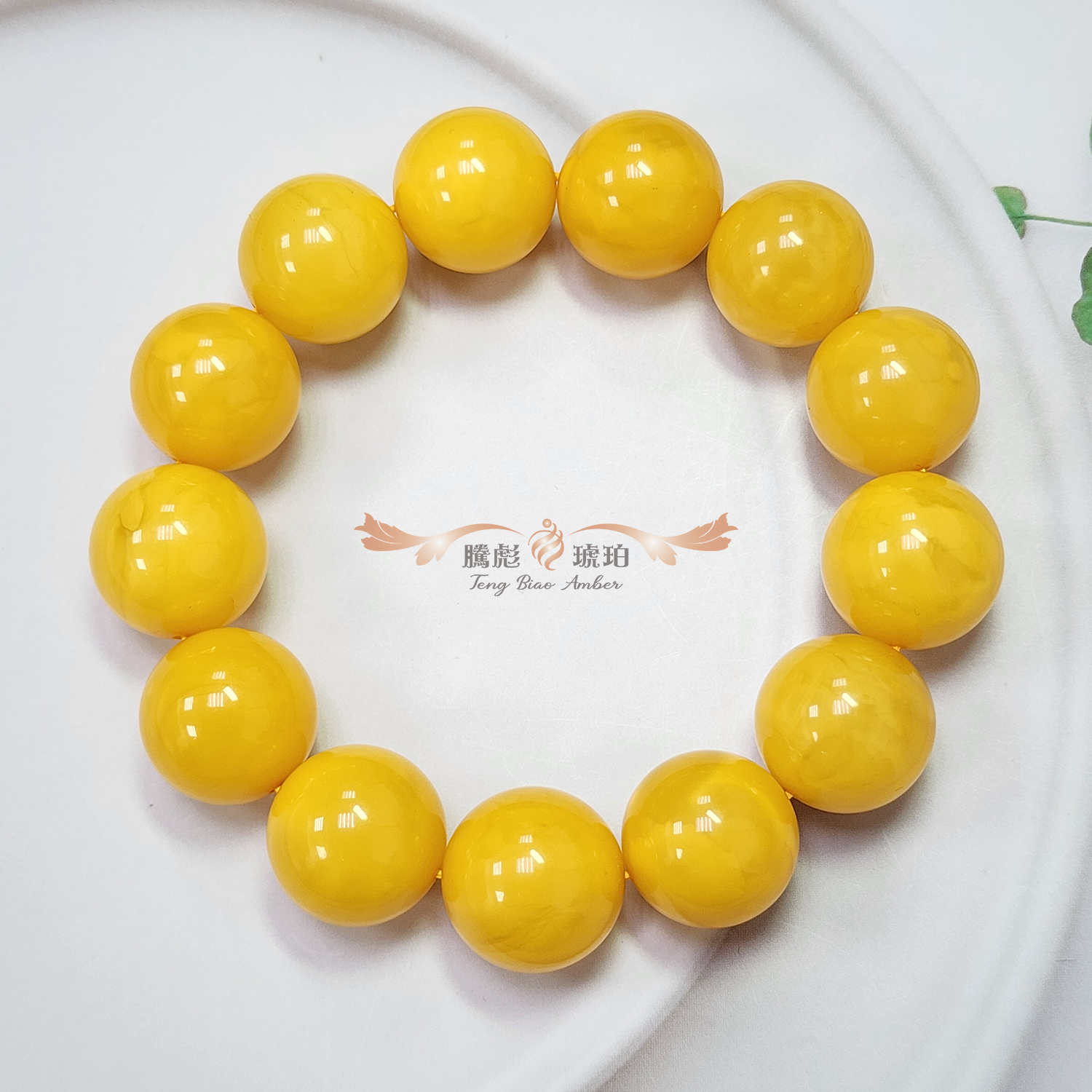 【騰彪琥珀】天然滿色飄花蜜蠟手鍊 收藏等級/小年份自然氧化/溫潤熟韻 滿蜜瑩潤 附保卡 歲月潤澤 琥珀現貨免運