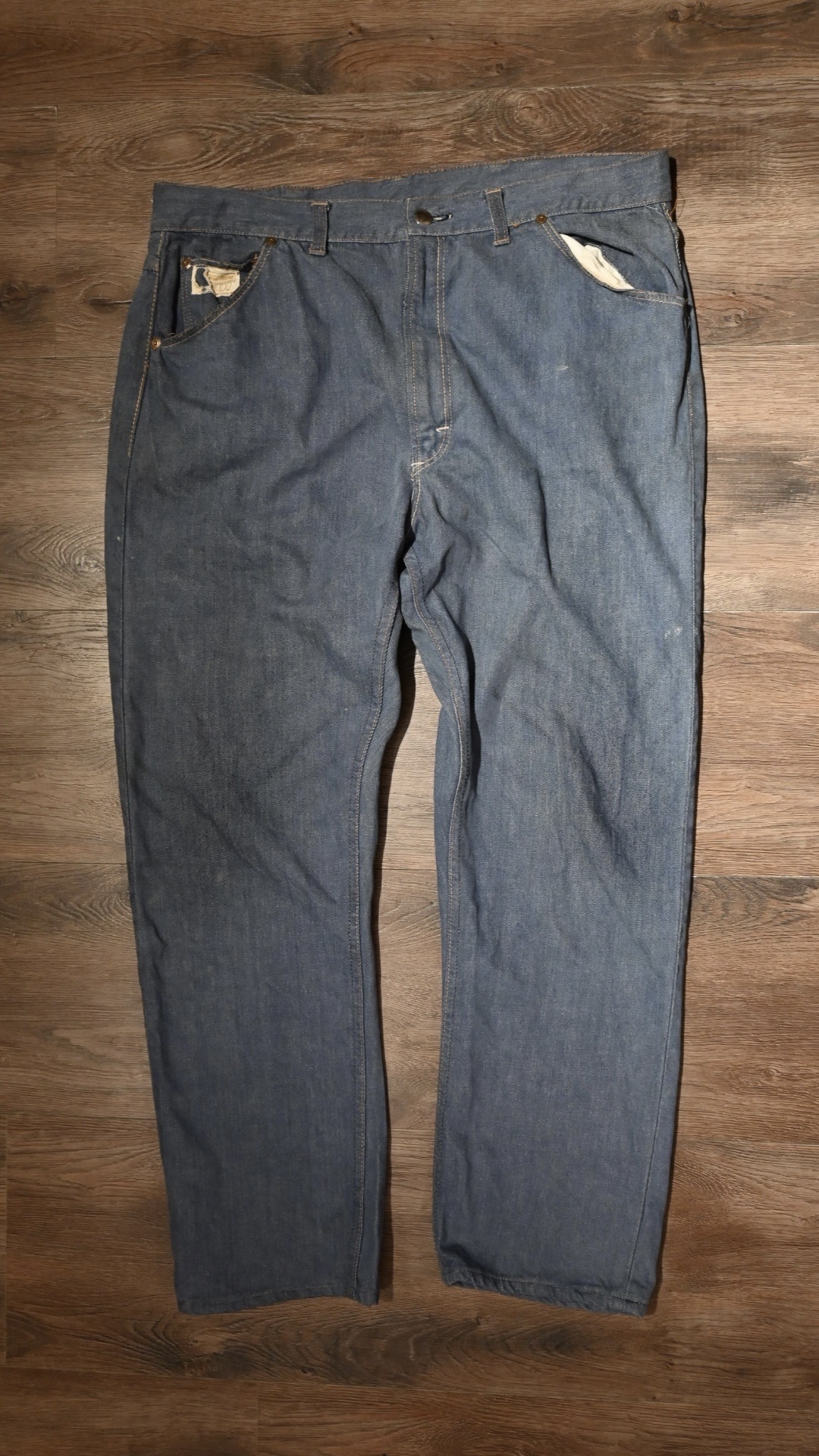 60’s MONGOMERY WARD 101 LAT Dyed Denim Jeans
