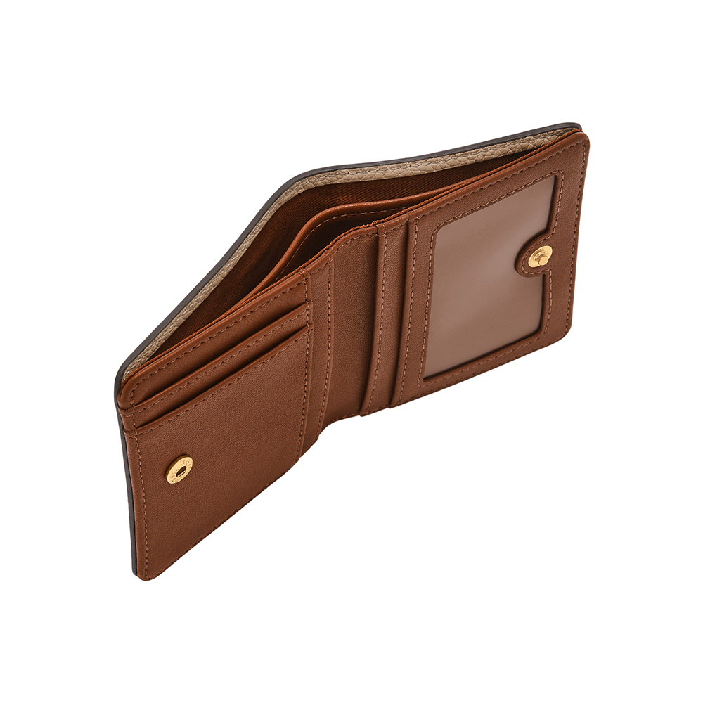 Logan 真皮RFID防盜短夾-霧粉色 SL7829270