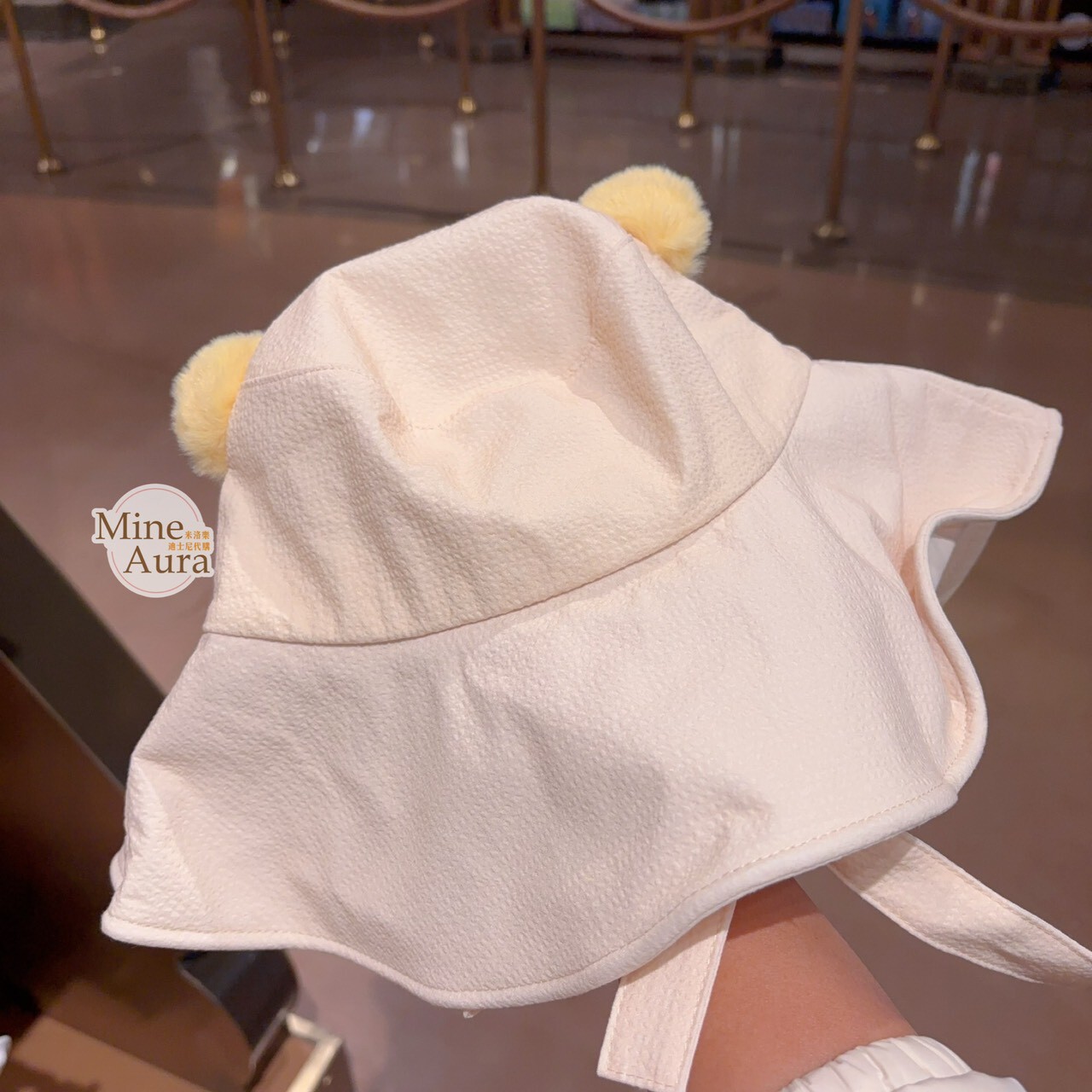 2026 小熊維尼和朋友們 春日野餐系列 小熊維尼 Winnie the Pooh 立體耳朵造型 漁夫帽 帽子 -上海迪士尼樂園