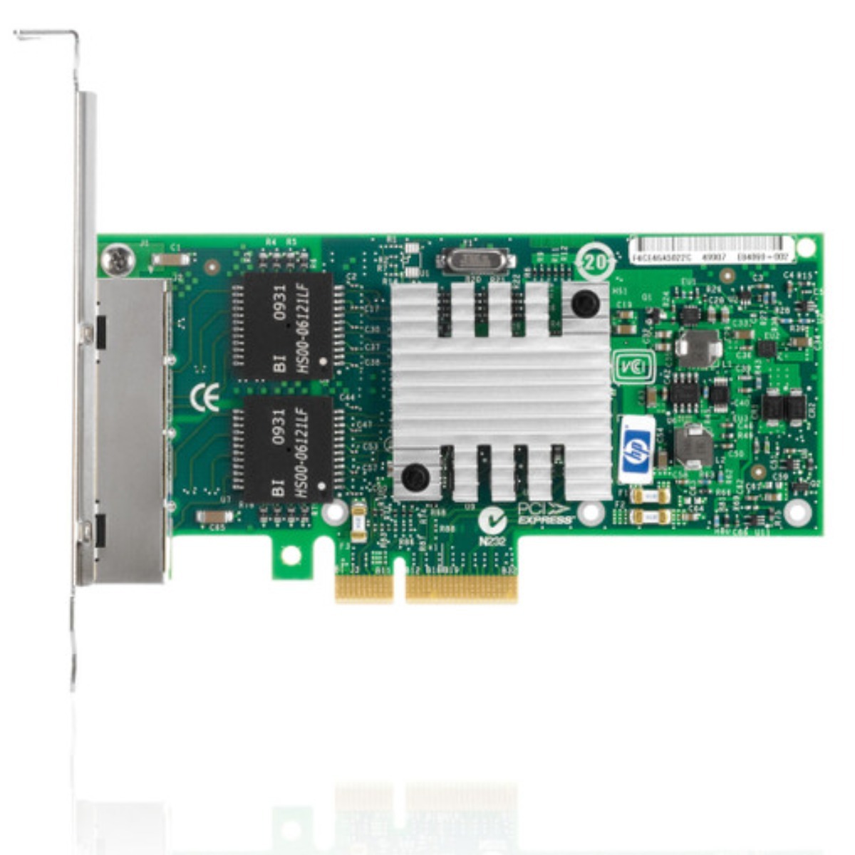 593722-B21 HP NC365T 4-PORT ETHERNET SERVER ADAPTER (Refurbished)