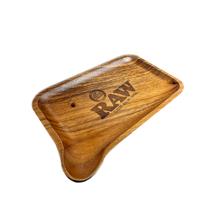 🇪🇸RAW - Wood Tray with Spout 木製捲煙盤