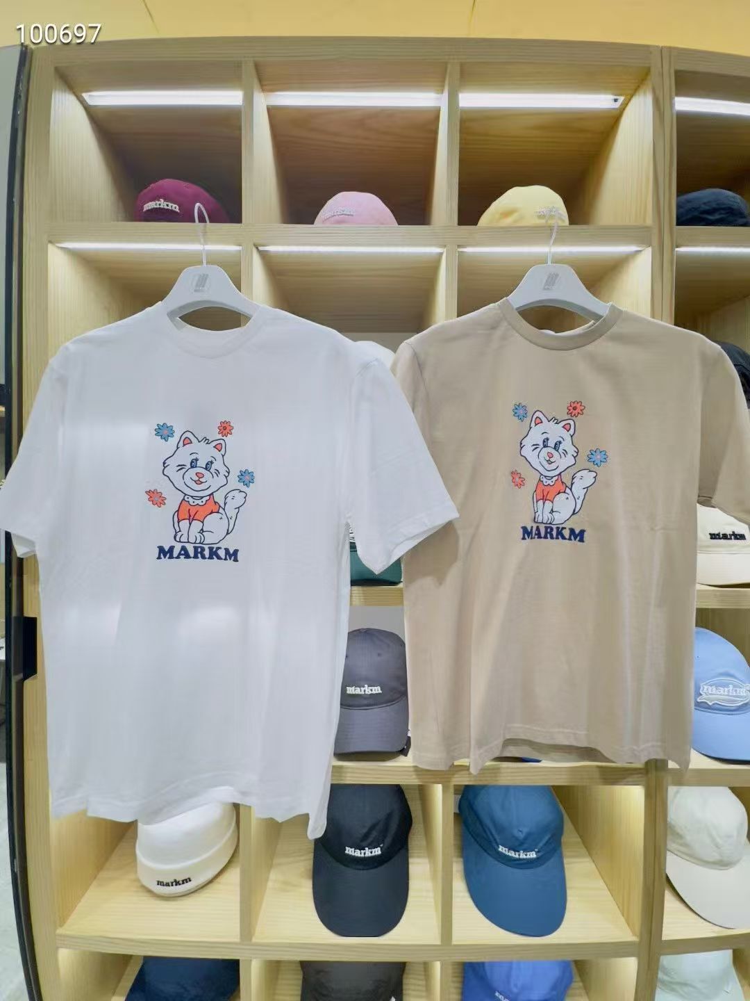 韓國代購 MARKM 開心喵🐱短袖MAR0531