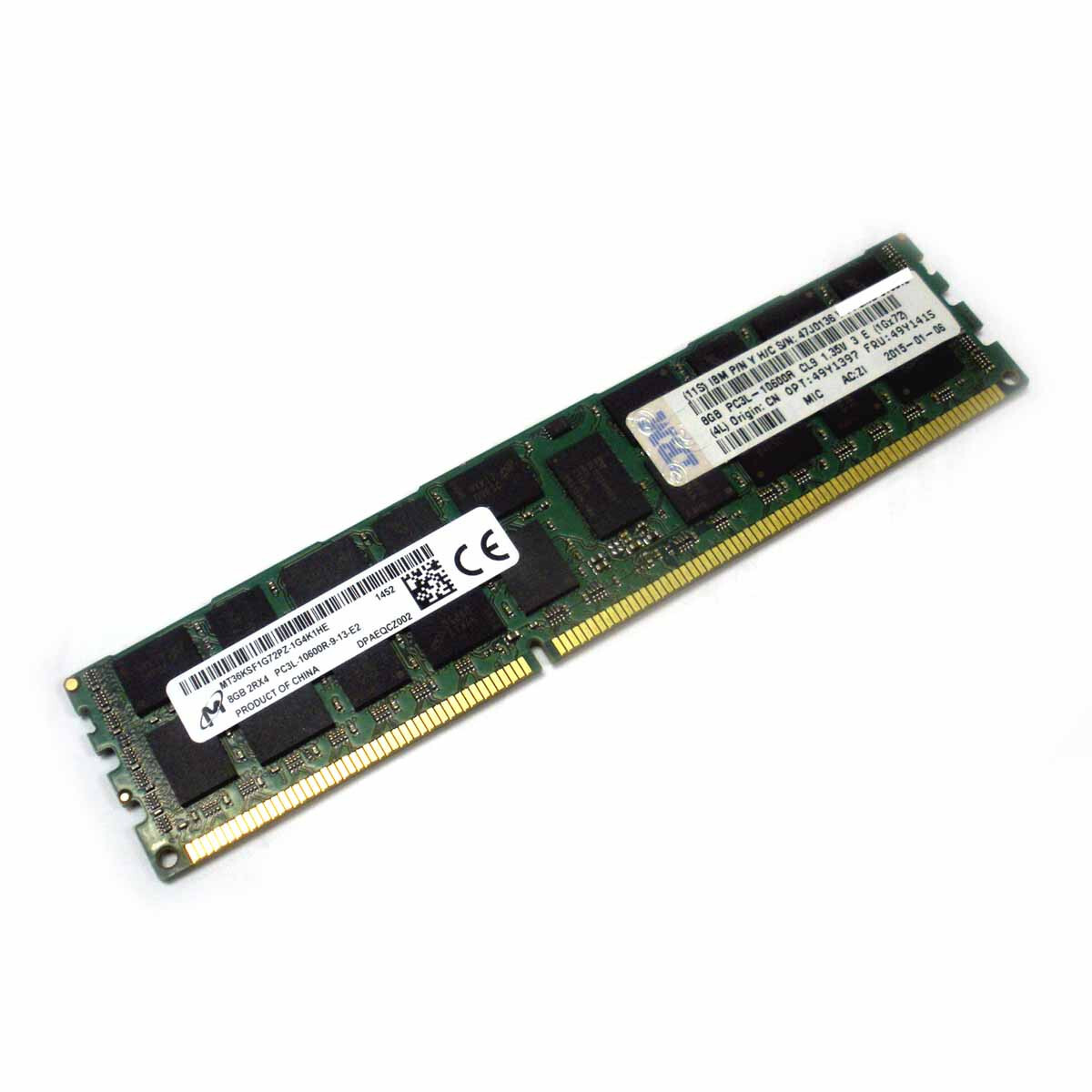 49Y1397 IBM 8GB RAM FOR IBM X3650 M4 (Refurbished)