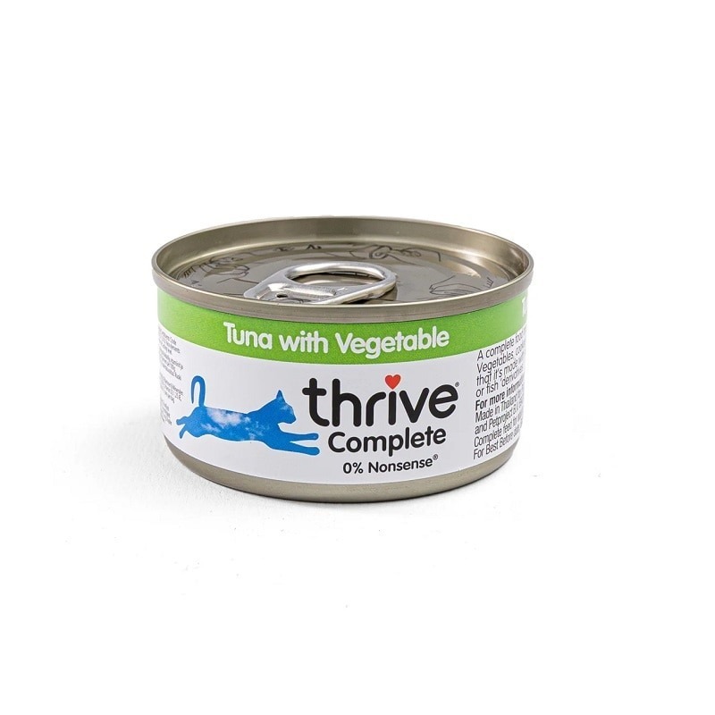 Thrive 脆樂芙 貓罐頭 主食罐．吞拿魚+蔬菜配方75g