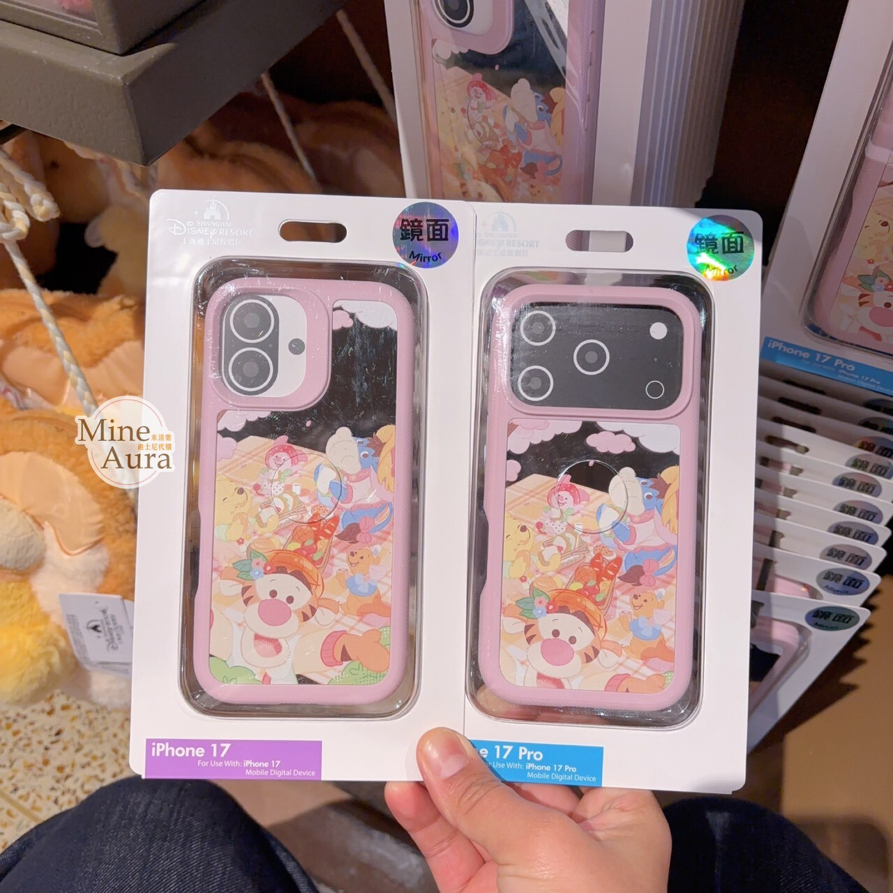 2026 小熊維尼和朋友們 春日野餐系列 鏡面 圖案 iphone 系列 手機殼 保護套 -上海迪士尼樂園