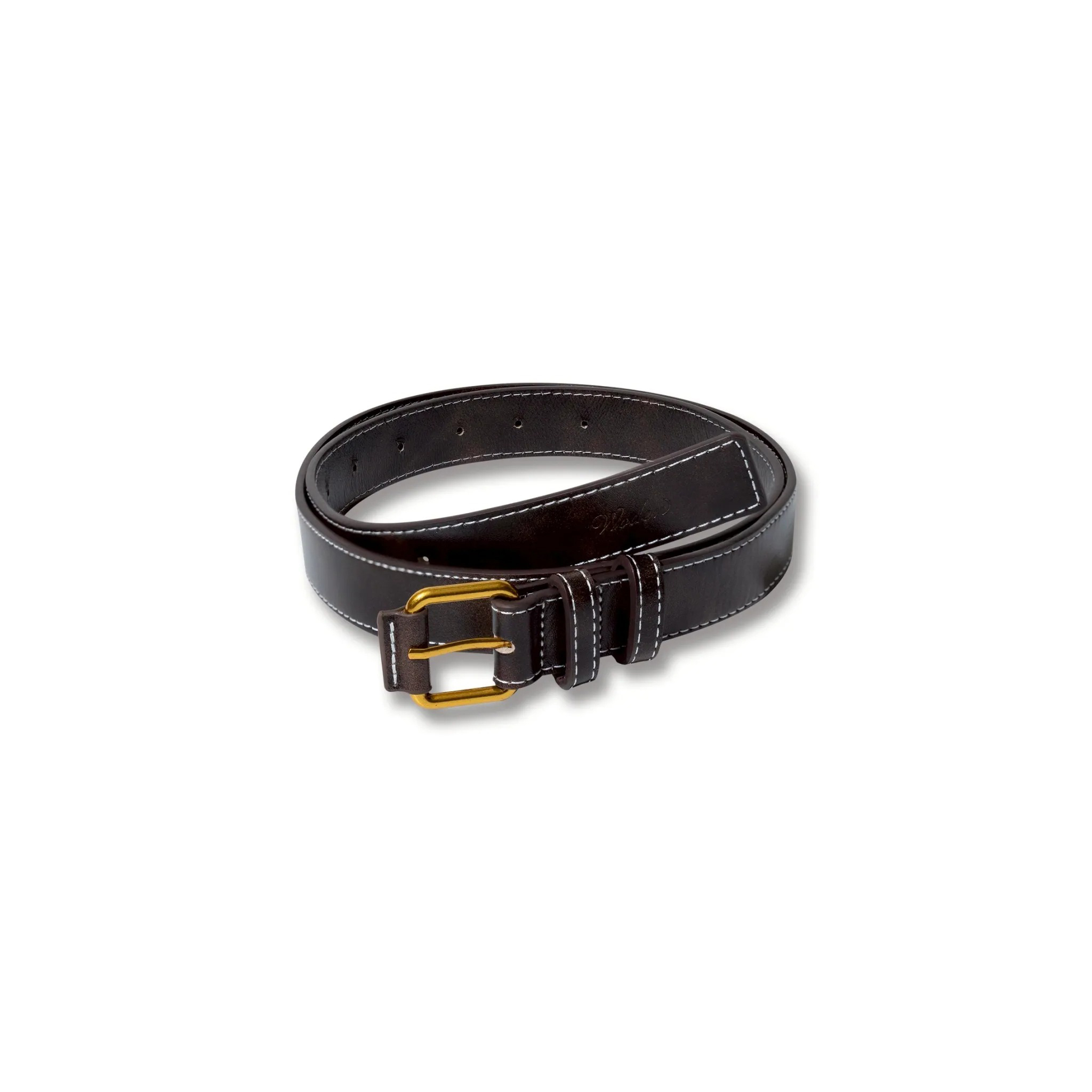 【車庫服飾】WODEN DoubleC 25AW Leather Belt