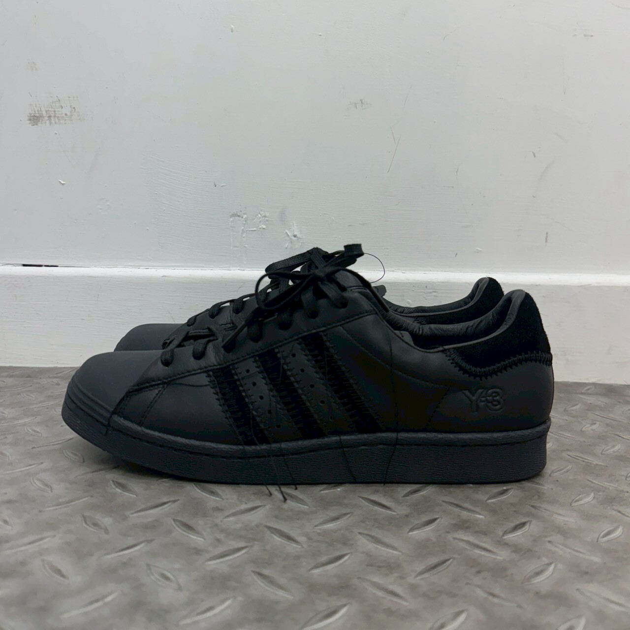 ADIDAS Y-3 SUPERSTAR 'Triple Black' HP3127 SIZE 28CM