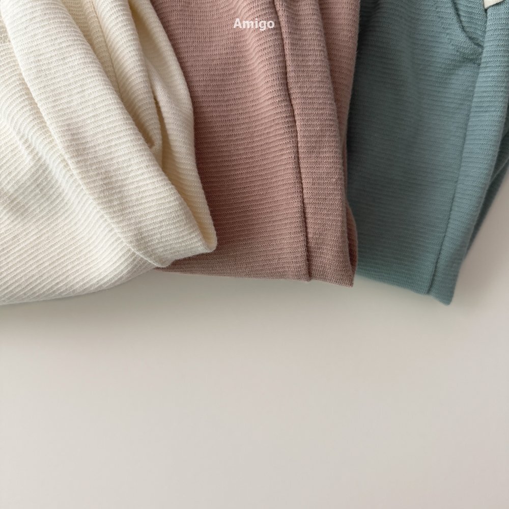 韓國🇰🇷Amigo 舒適抽繩裝飾束口褲(XS-XL)