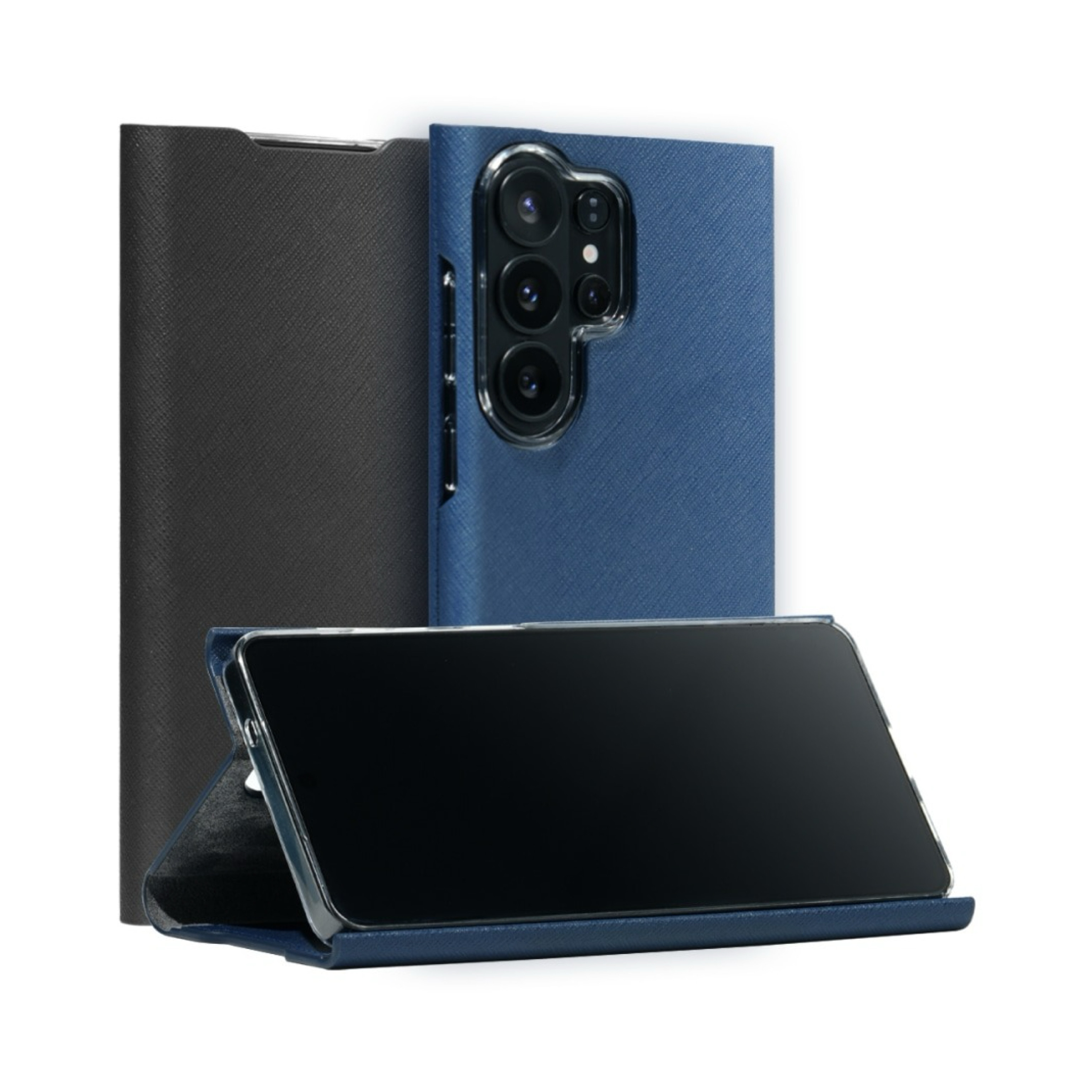 Araree Galaxy S26 Ultra Bonnet Stand 插卡支架皮革保護套