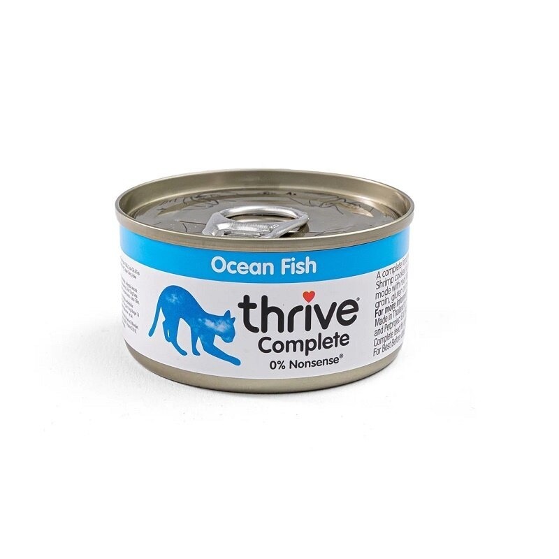 Thrive 脆樂芙 貓罐頭 主食罐．海魚配方75g