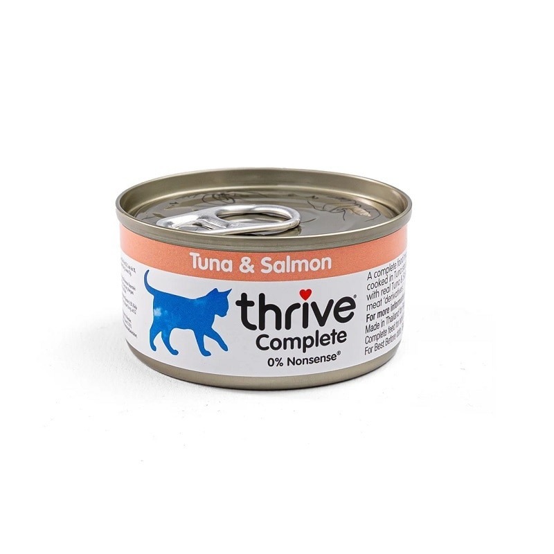 Thrive 脆樂芙 貓罐頭 主食罐．吞拿魚+三文魚配方75g