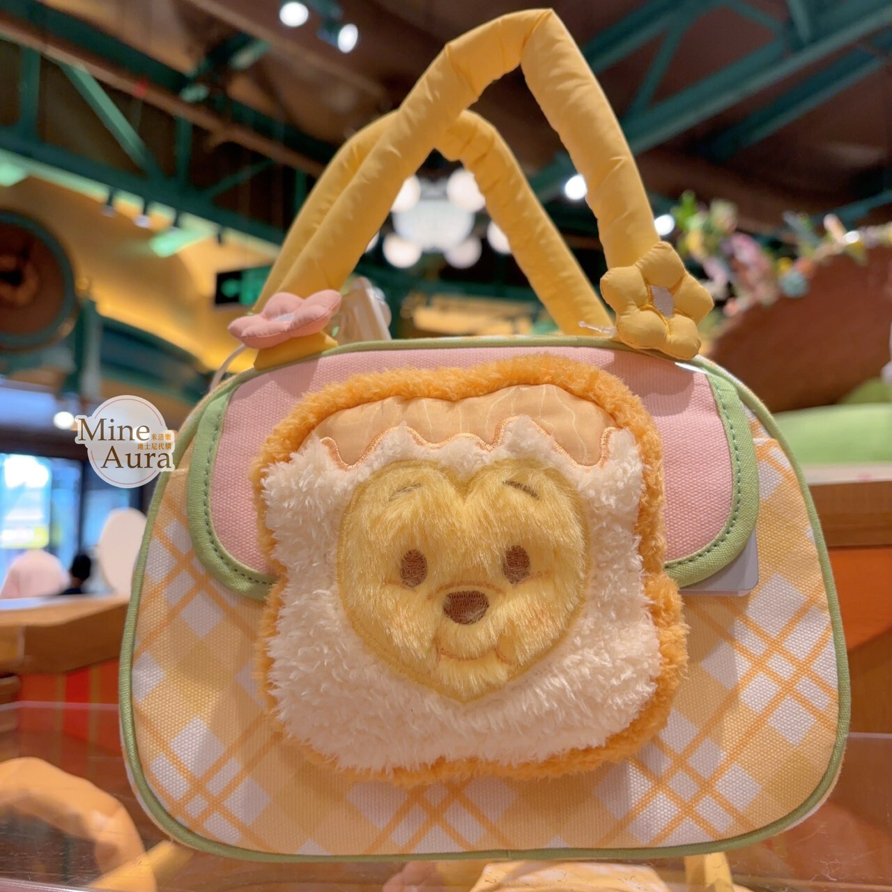 2026 小熊維尼和朋友們 春日野餐系列 小熊維尼 Winnie the Pooh 手提 餐袋 + 餐盒 便當盒 -上海迪士尼樂園