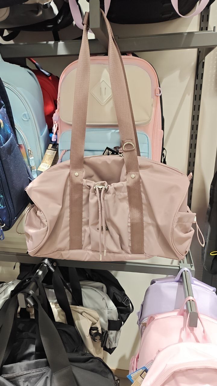 [K] THENORTHFACE GRAYISH PINK BONNEY DUFFLE BAG S, NN2PR63O-GPI (KTNF28)