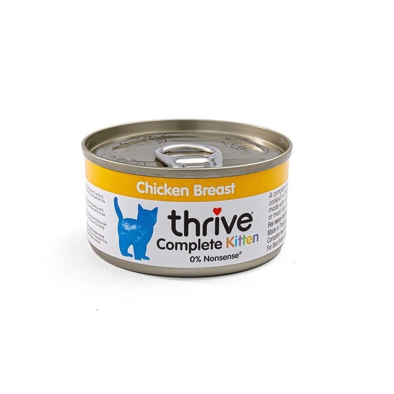 Thrive 脆樂芙 貓罐頭 主食罐．幼貓 鮮雞胸75g