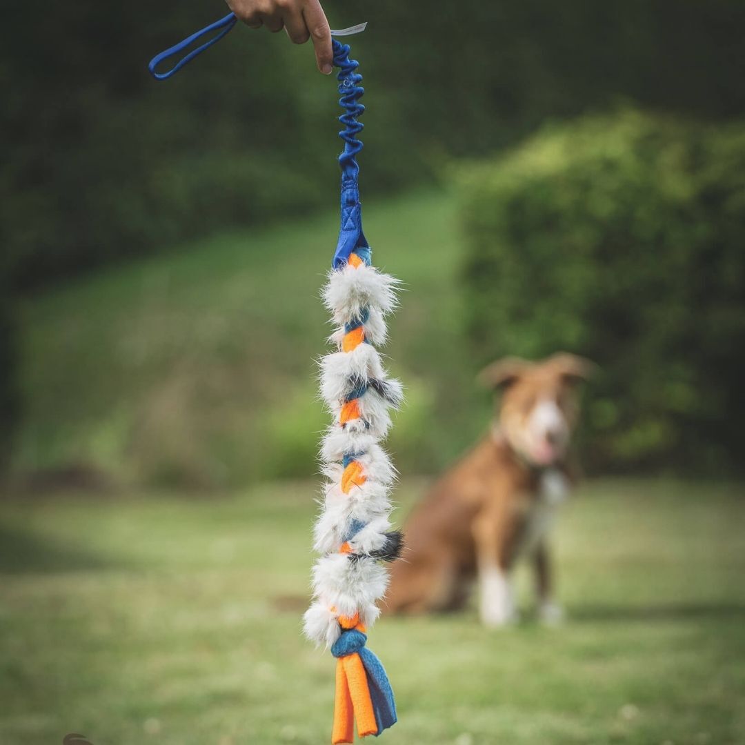 瑞典Doggie-Zen｜彈力兔毛絨編繩玩具