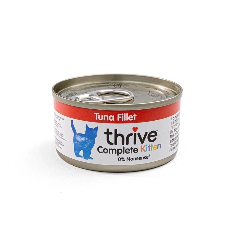 Thrive 脆樂芙 貓罐頭 主食罐．幼貓 吞拿魚75g