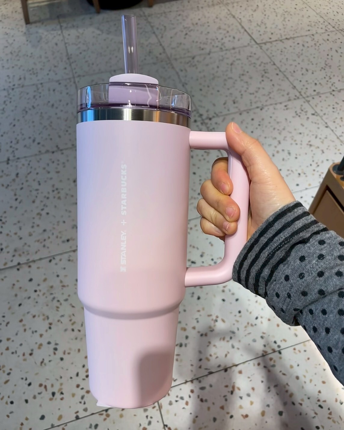 <韓國限定>Starbucks 星巴克 櫻花系列 珠光粉 櫻花粉 透明 吸管杯 貓咪 Stanley 把手杯 共4款