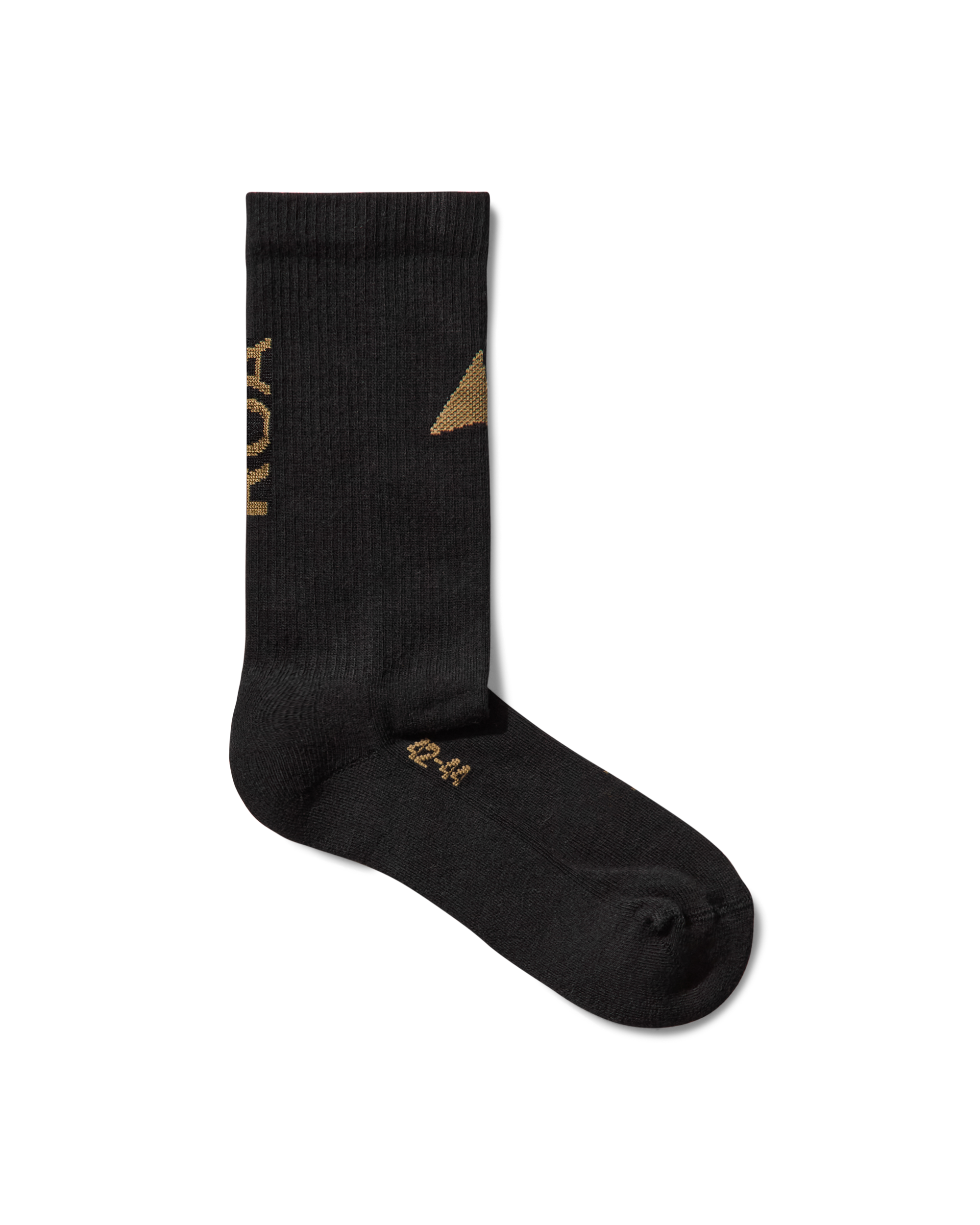 Roa Hiking｜Logo Biofil Sock "Black"