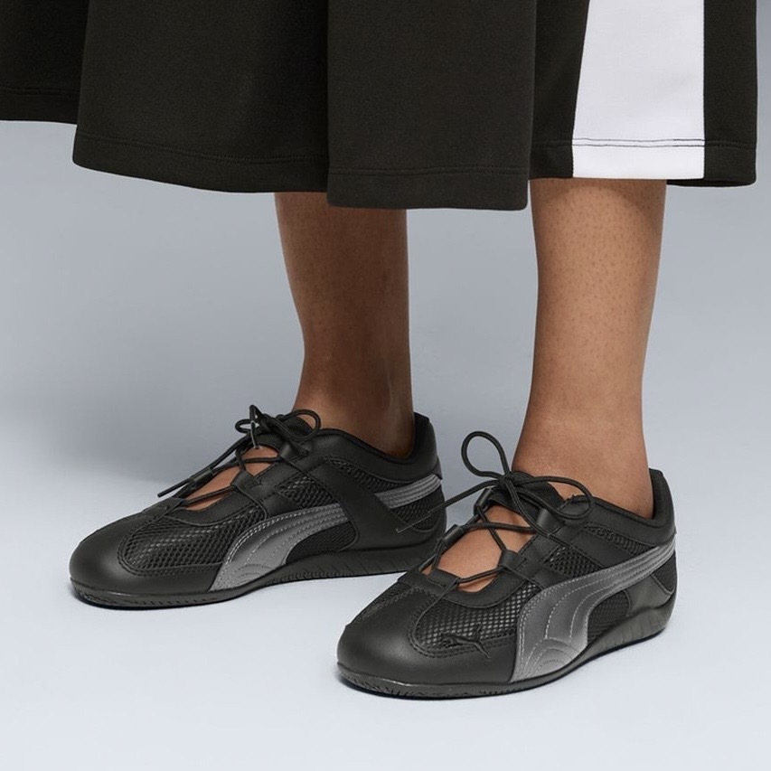 PUMA SPEEDCAT GO 黑銀 瑪莉珍 賽車鞋 薄底 麂皮 網布 405329-01