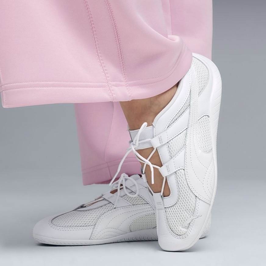 PUMA SPEEDCAT GO 全白 瑪莉珍 賽車鞋 薄底 麂皮 網布 405329-02