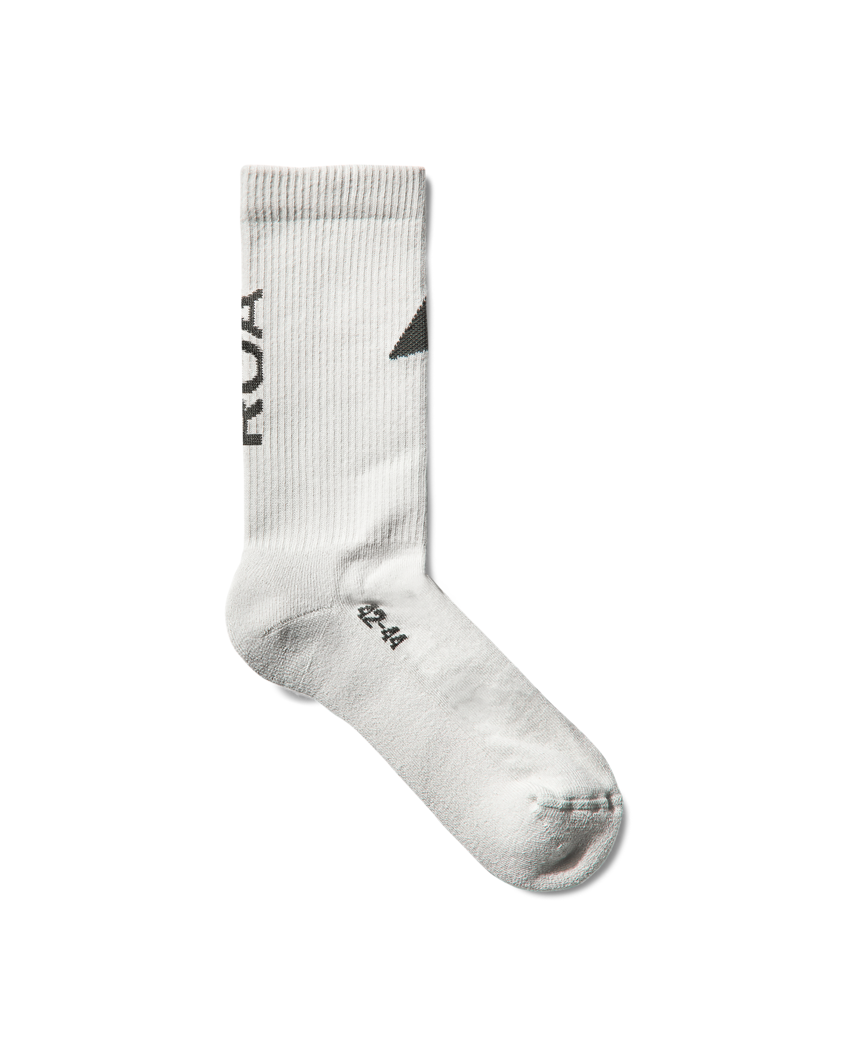 Roa Hiking｜Logo Biofil Sock "Light Grey"