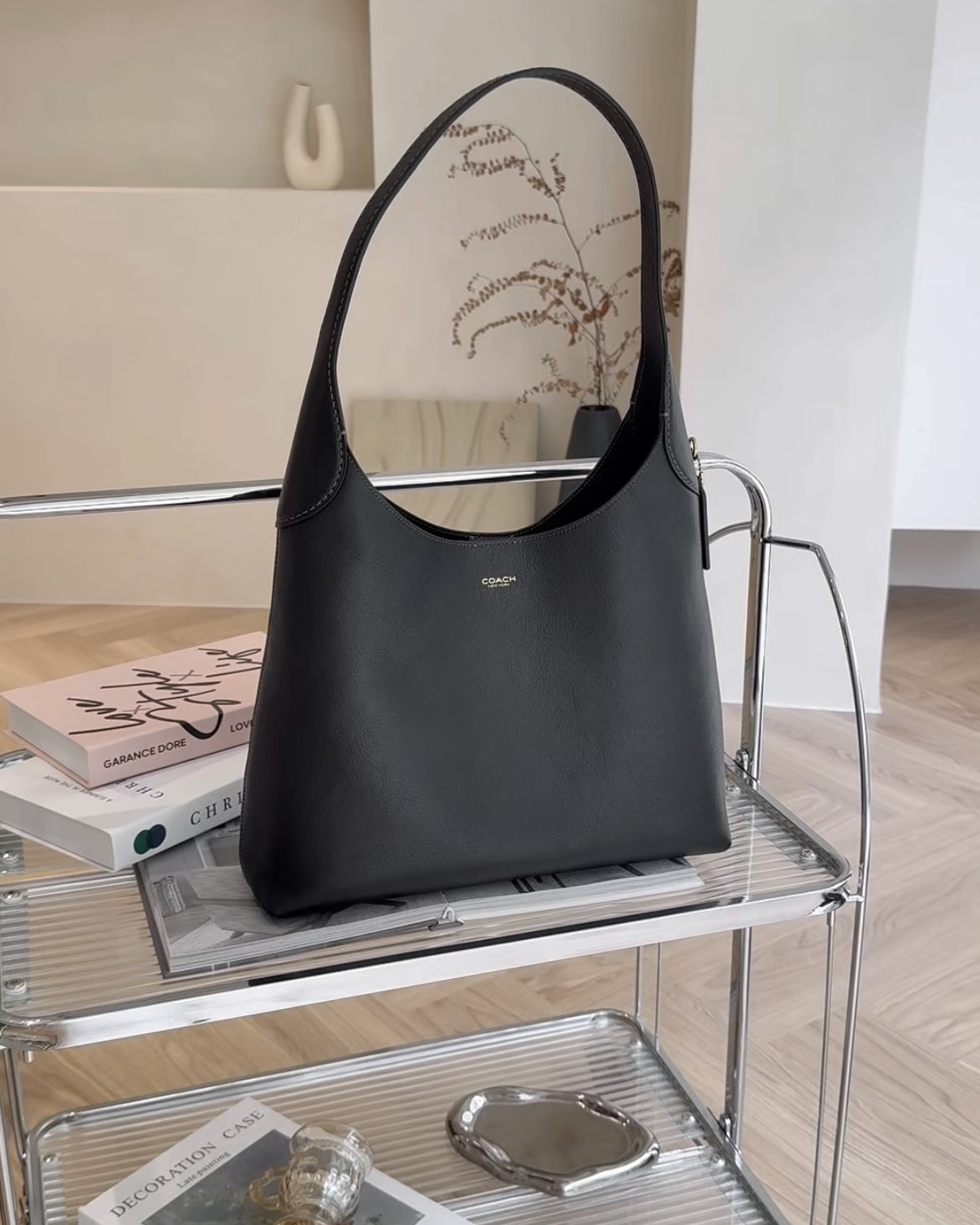 COACH｜BROOKLYN 34 腋下包 黑色