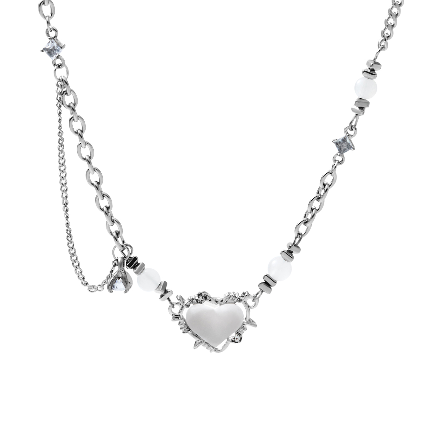 韓國,愛心,Y3K,項鍊,平價飾品