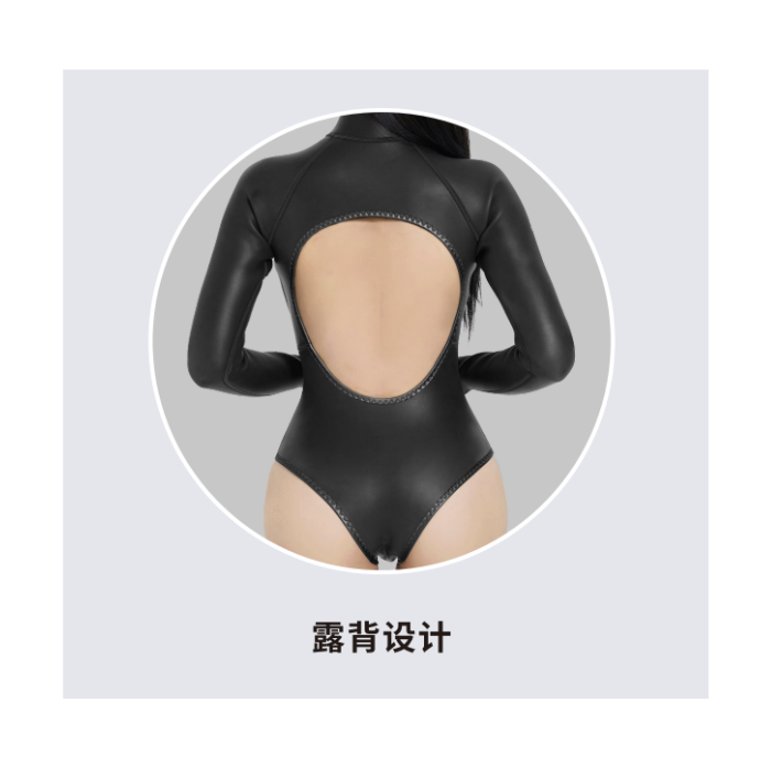 ▲預購 Bestdive  金典系列 露背款 高叉炫彩純色比基尼 2026