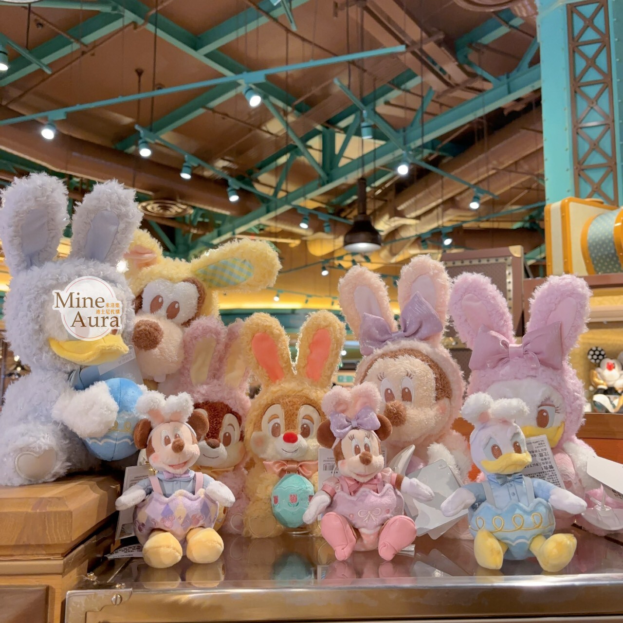 2026 春日彩蛋系列 米奇 Mickey 造型 絨毛 鑰匙圈 吊飾 -上海迪士尼樂園