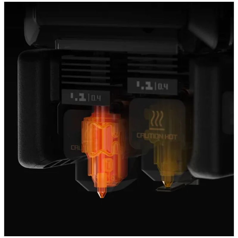 DTSL_Bambu Lab H2D 3D Printer_Unleash the Full Potential of High Performance Materials High-temp Hotend