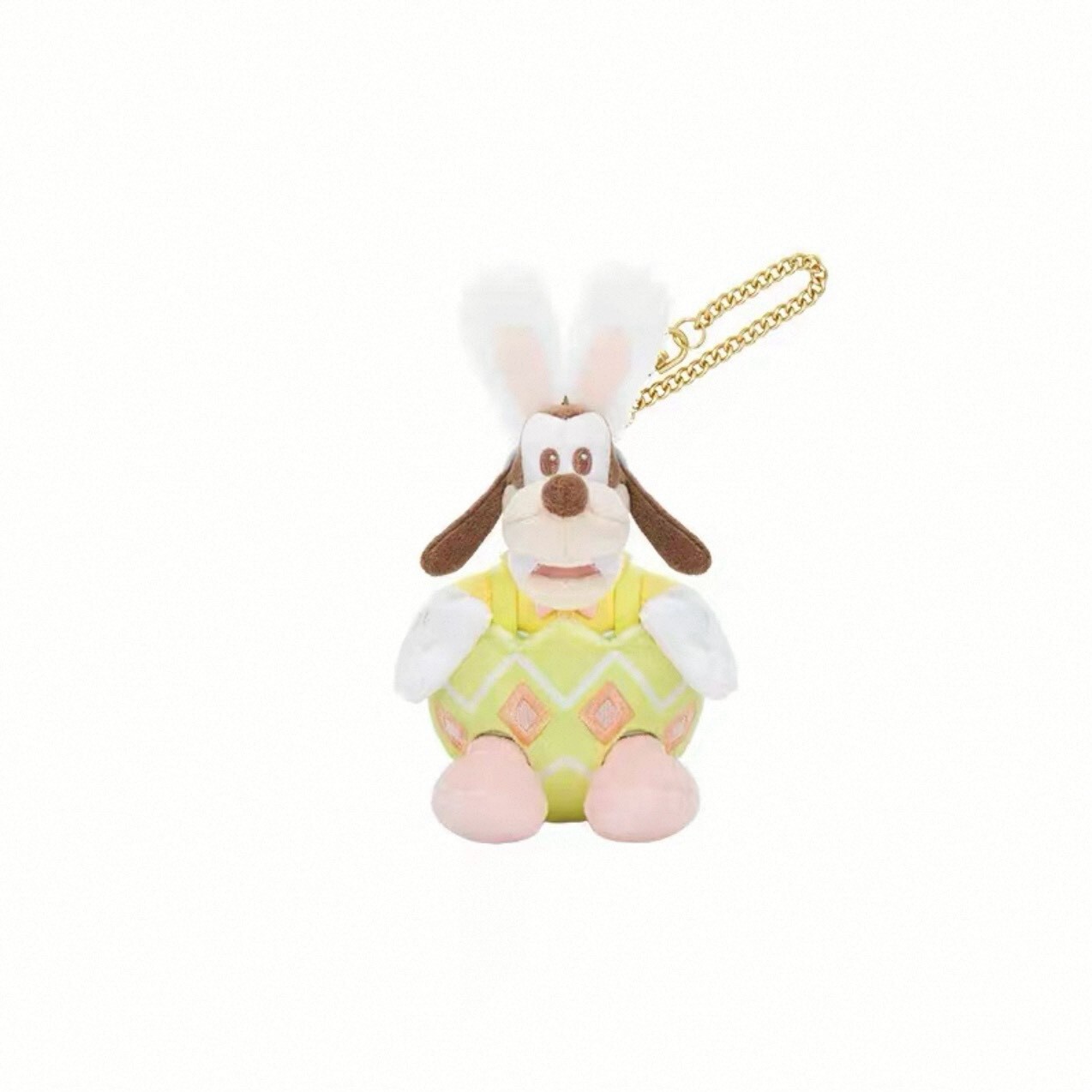 2026 春日彩蛋系列 高飛狗 Goofy 造型 絨毛 鑰匙圈 吊飾 -上海迪士尼樂園