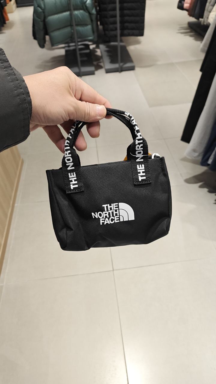 [K] THENORTHFACE BLACK K'S TINY TOTE BAG MINI, NN2PQ57R-BLK (KTNF72)