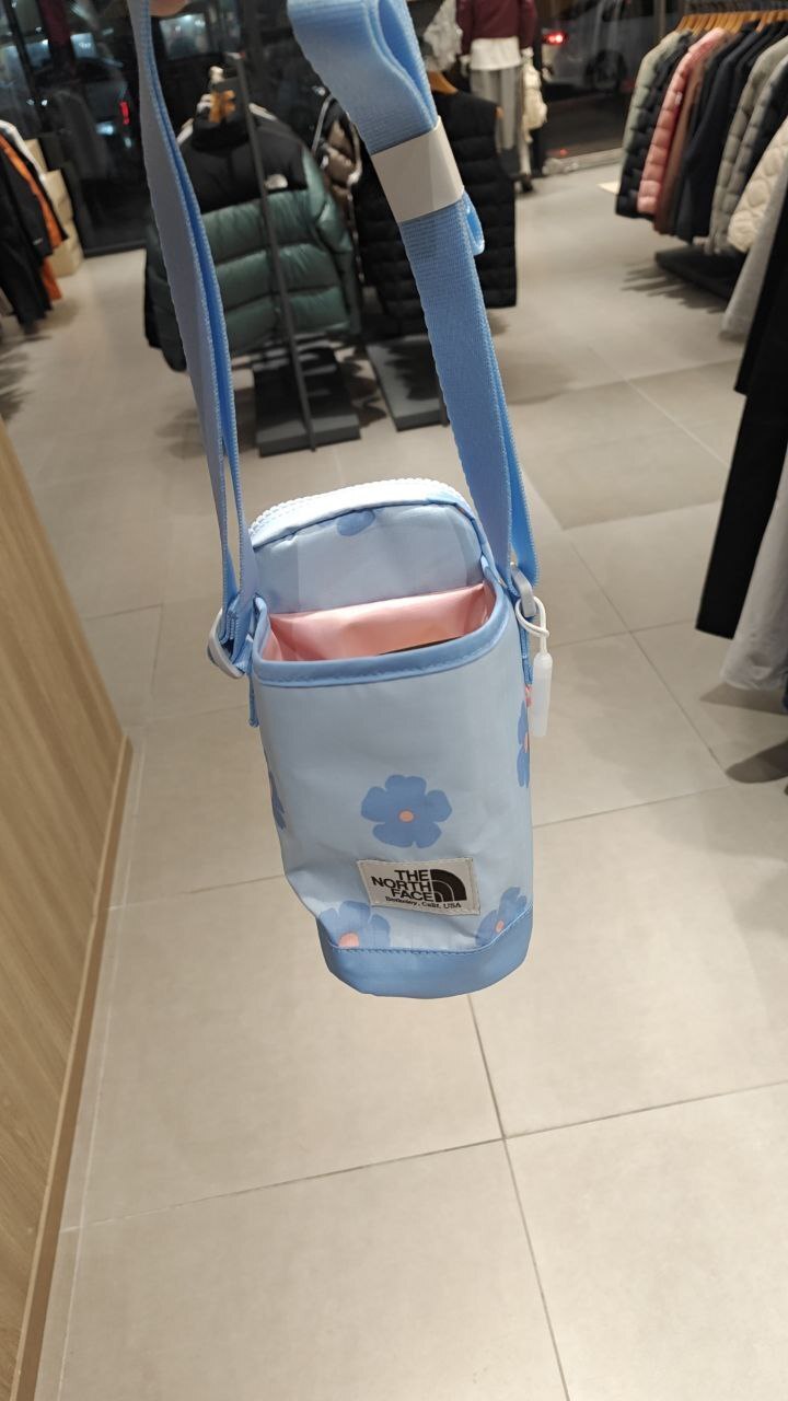 [K] THENORTHFACE LIGHT BLUE K'S MULTI BOTTLE CROSS BAG, NN2PS01U-LBL (KTNF65)