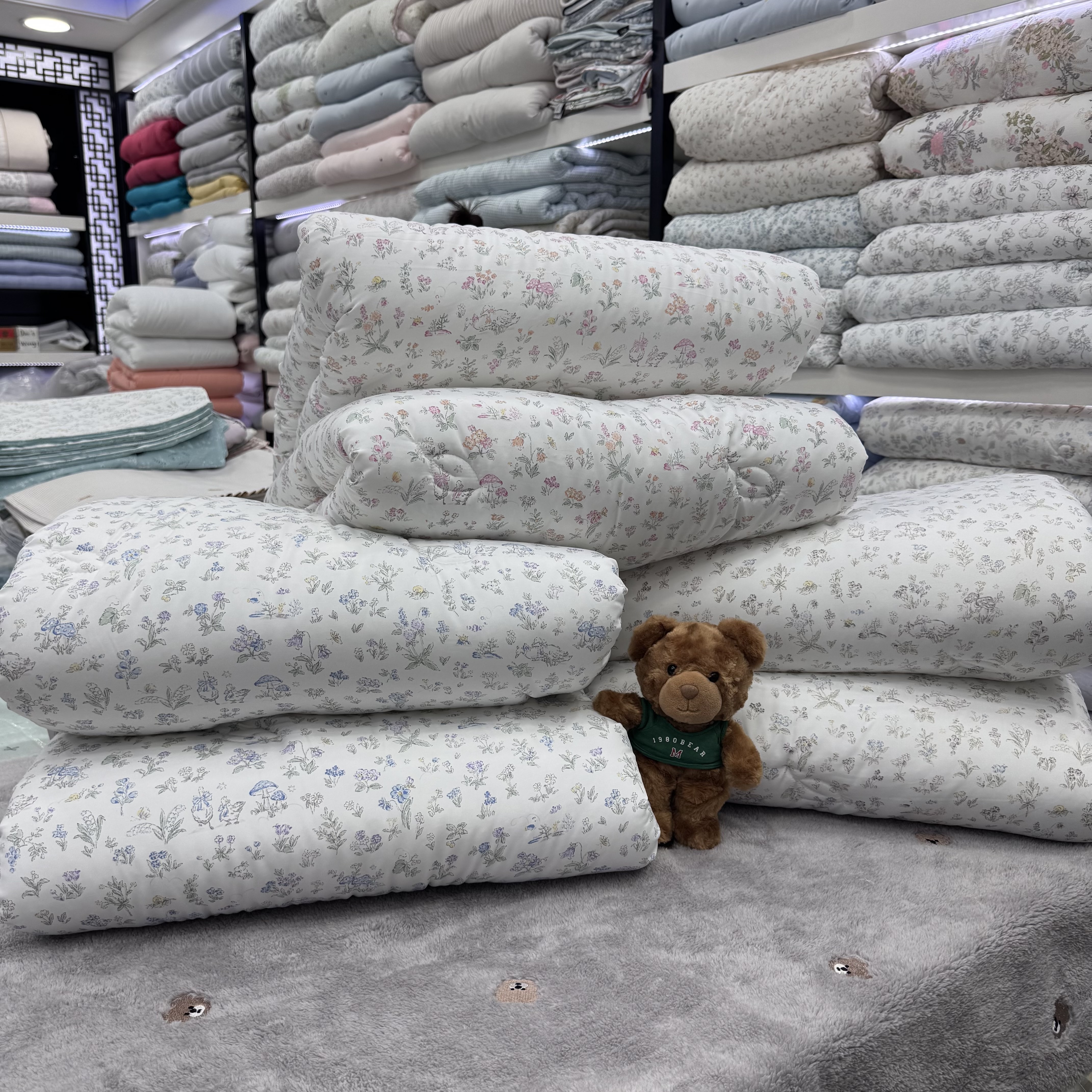 花園朵朵開四季被