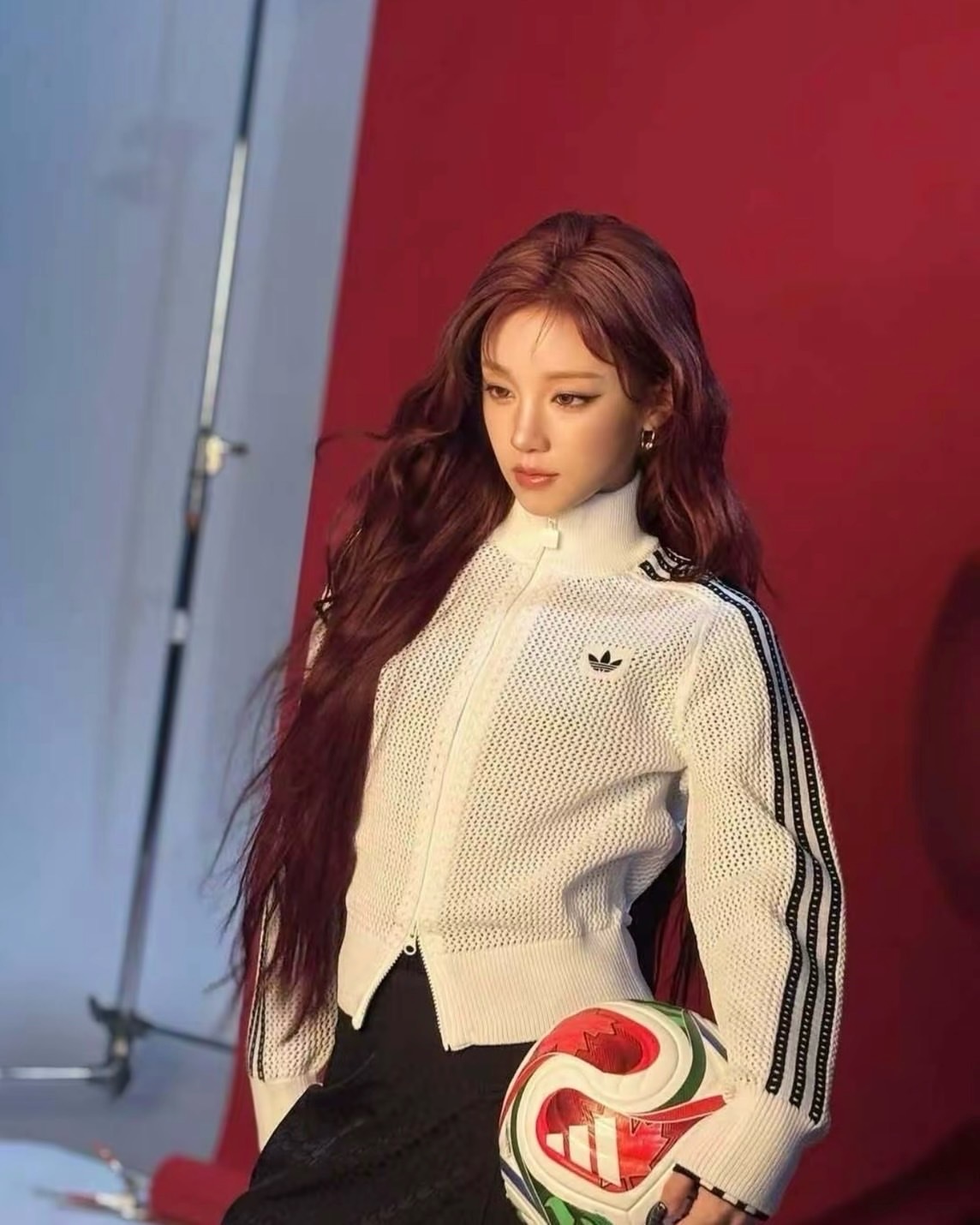 【預購】Adidas Originals 鉤針編織 Firebird 簍空 洞洞 外套 棕 KE0202 / 白 KC6496