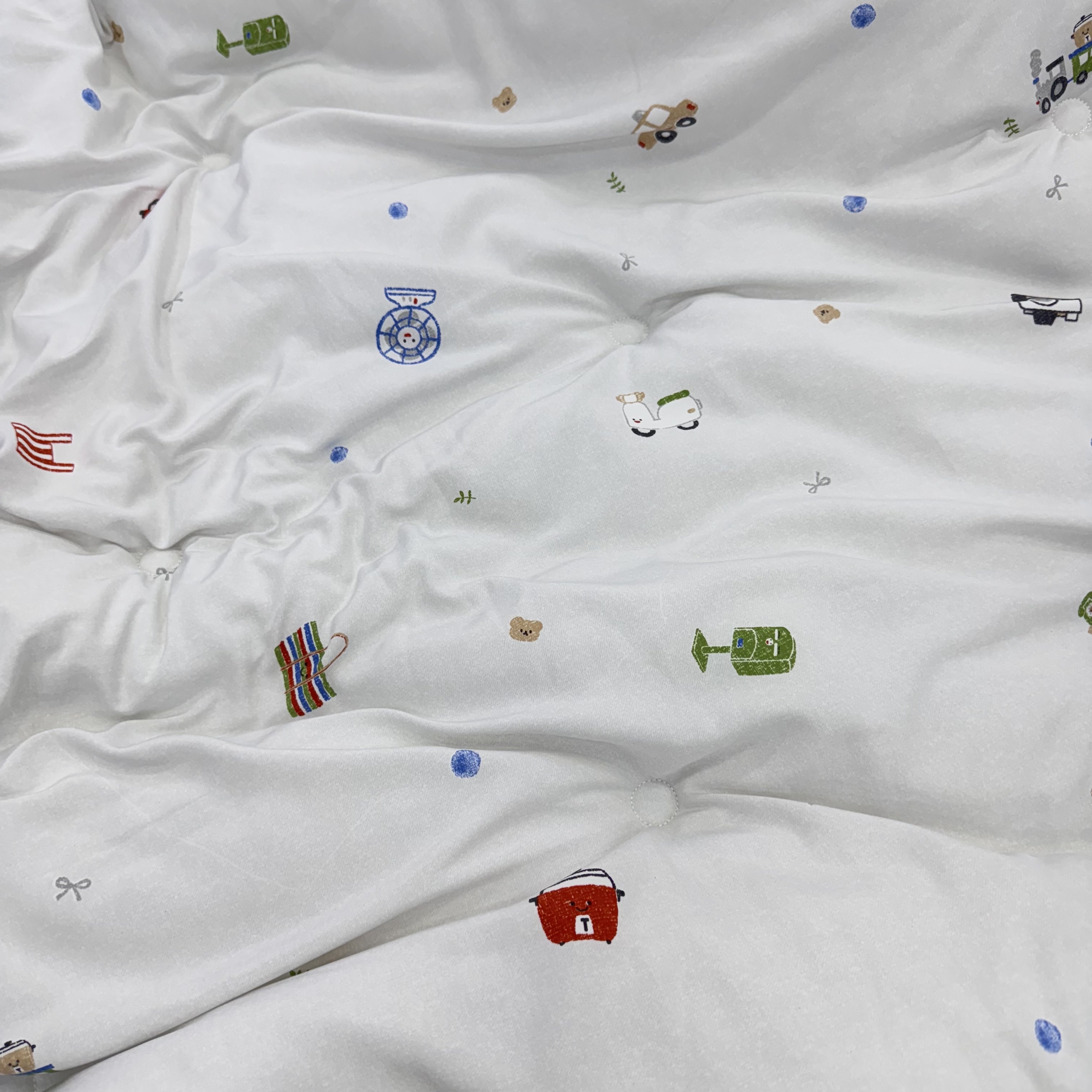 激推‼️台灣感性花紋膠原蛋白四季被