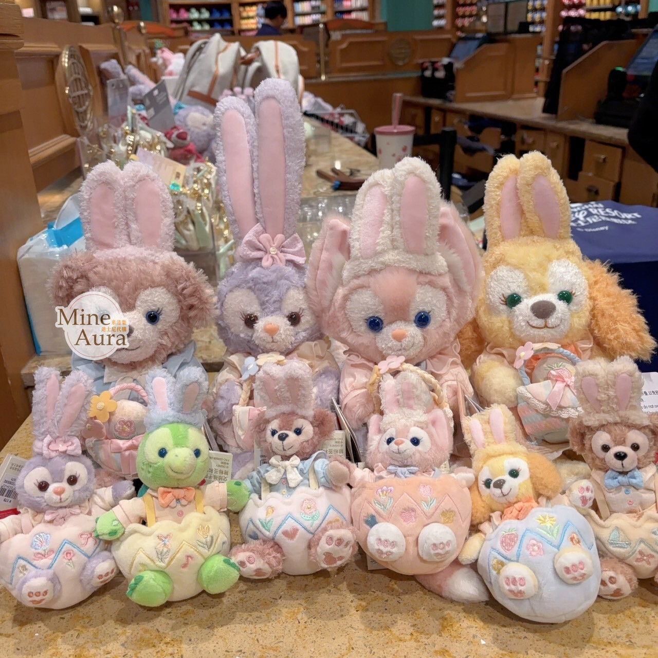 2026 春日彩蛋系列 達菲 Duffy 與好友們 達菲 Duffy 鑰匙圈 吊飾 -上海迪士尼樂園