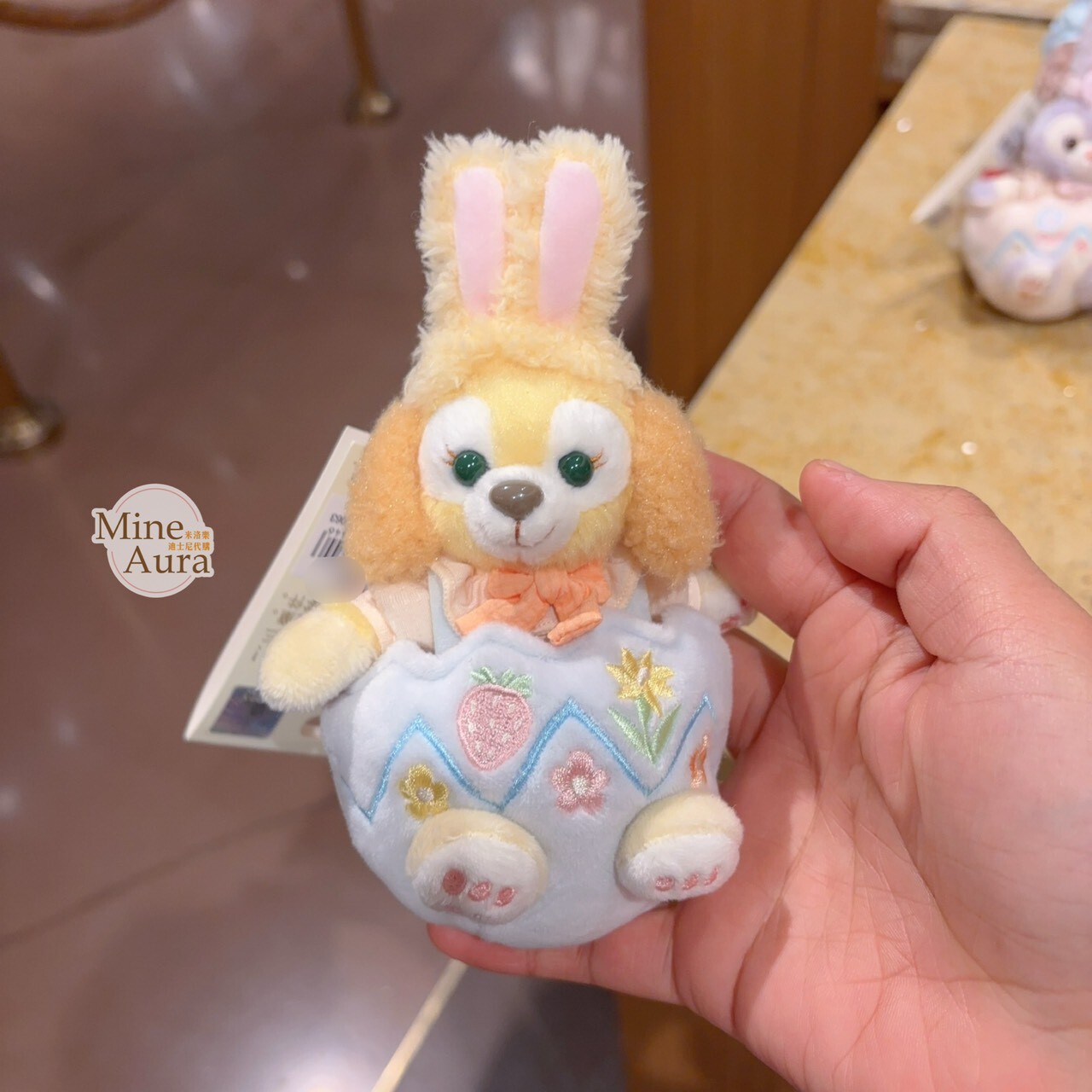 2026 春日彩蛋系列 達菲 Duffy 與好友們 可琦安 餅乾 CookieAnn 鑰匙圈 吊飾 -上海迪士尼樂園