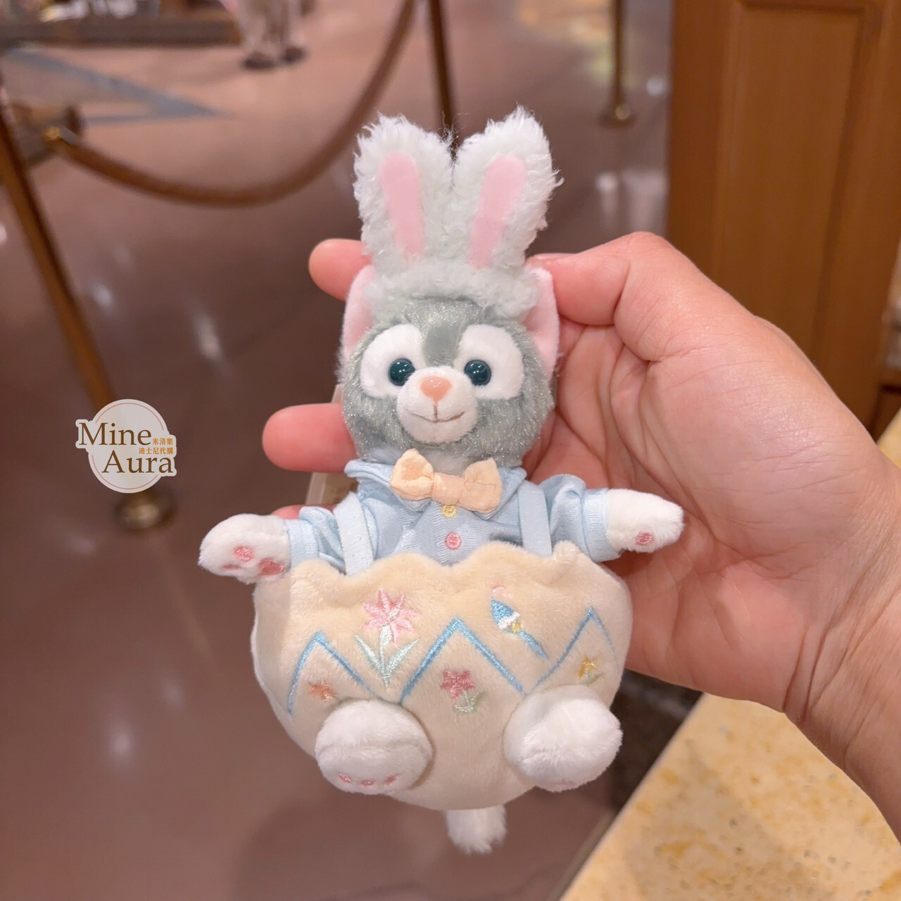 2026 春日彩蛋系列 達菲 Duffy 與好友們 傑拉托尼 畫家貓 Gelatoni 鑰匙圈 吊飾 -上海迪士尼樂園