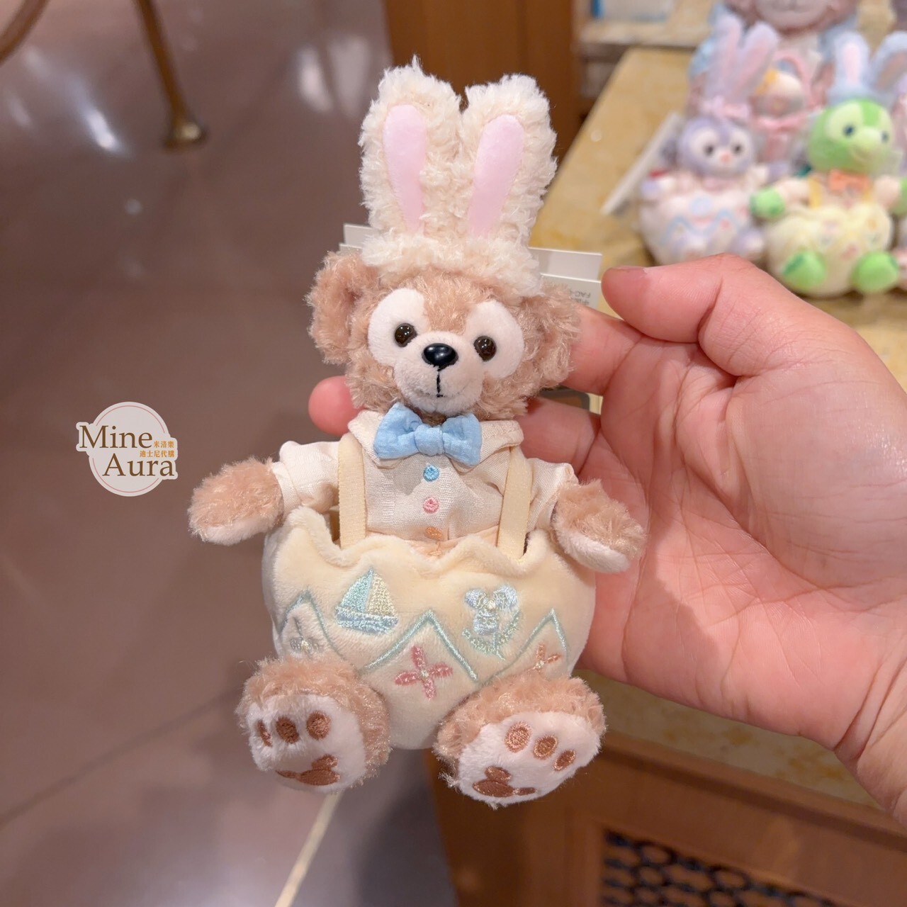 2026 春日彩蛋系列 達菲 Duffy 與好友們 達菲 Duffy 鑰匙圈 吊飾 -上海迪士尼樂園