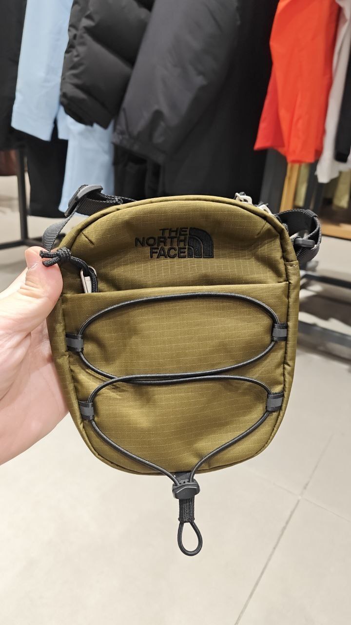 [K] THENORTHFACE DARK OLIVE BOREALIS CROSS BAG S, NN2PQ57C-DOV (KTNF96)