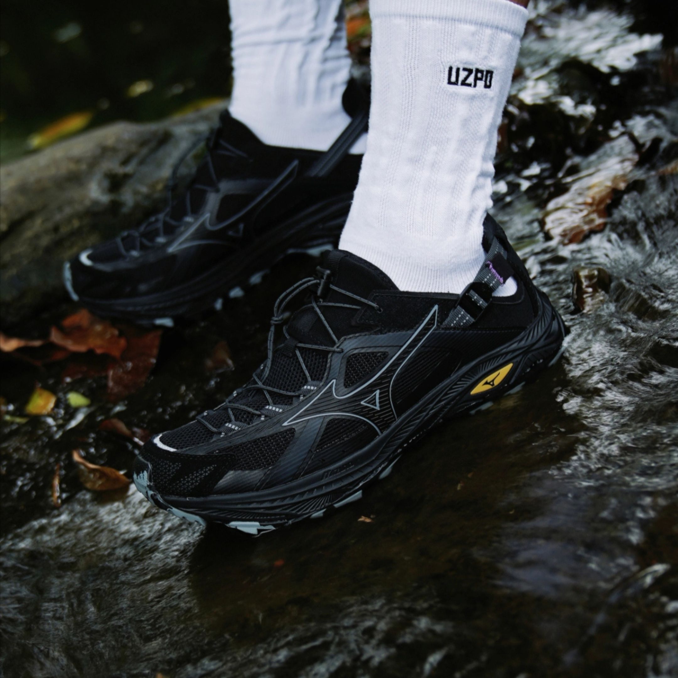 NICEDAY 代購 Mizuno Racer Trail SE 黑 黑武士 機能 登山 戶外 復古 D1GH261201