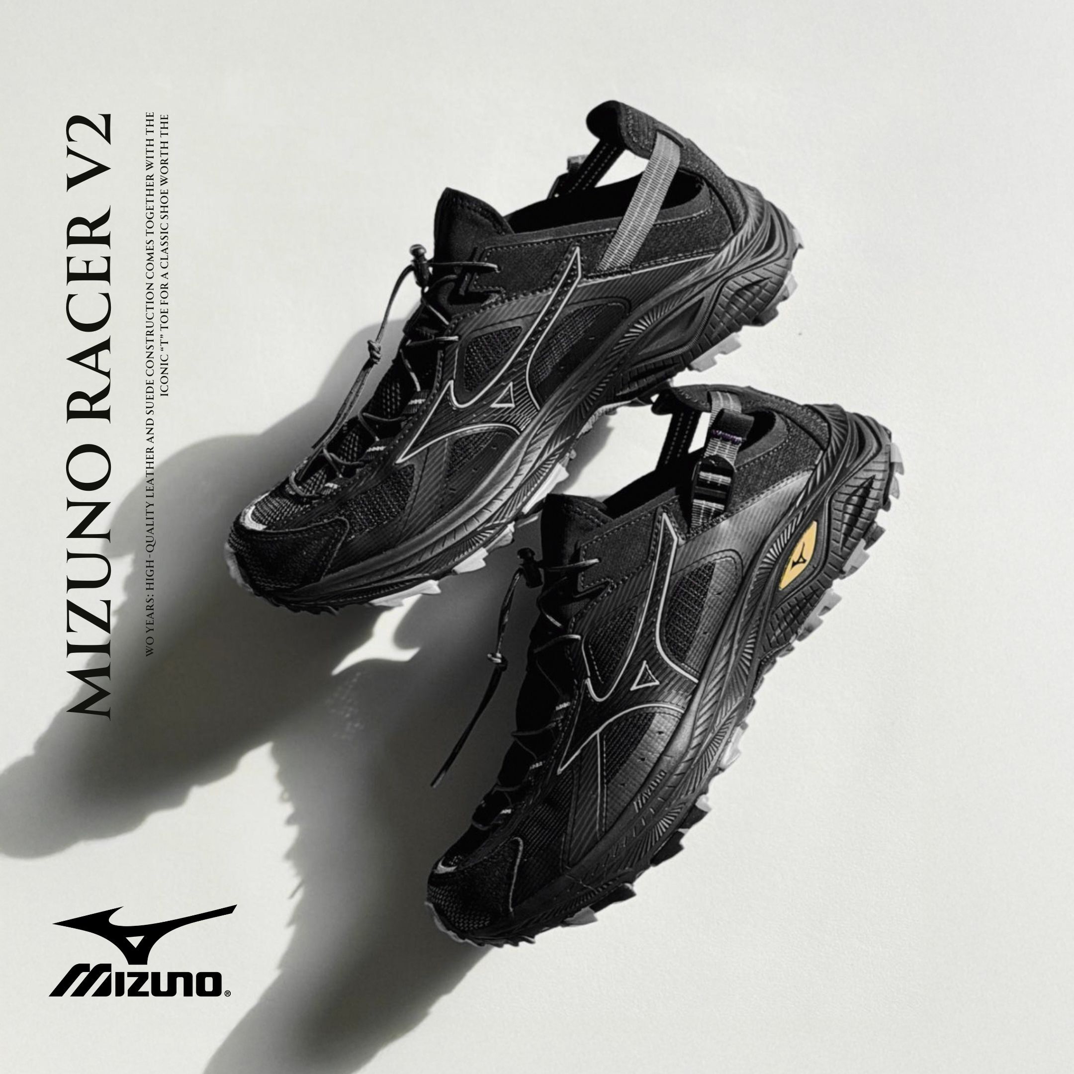 NICEDAY 代購 Mizuno Racer Trail SE 黑 黑武士 機能 登山 戶外 復古 D1GH261201