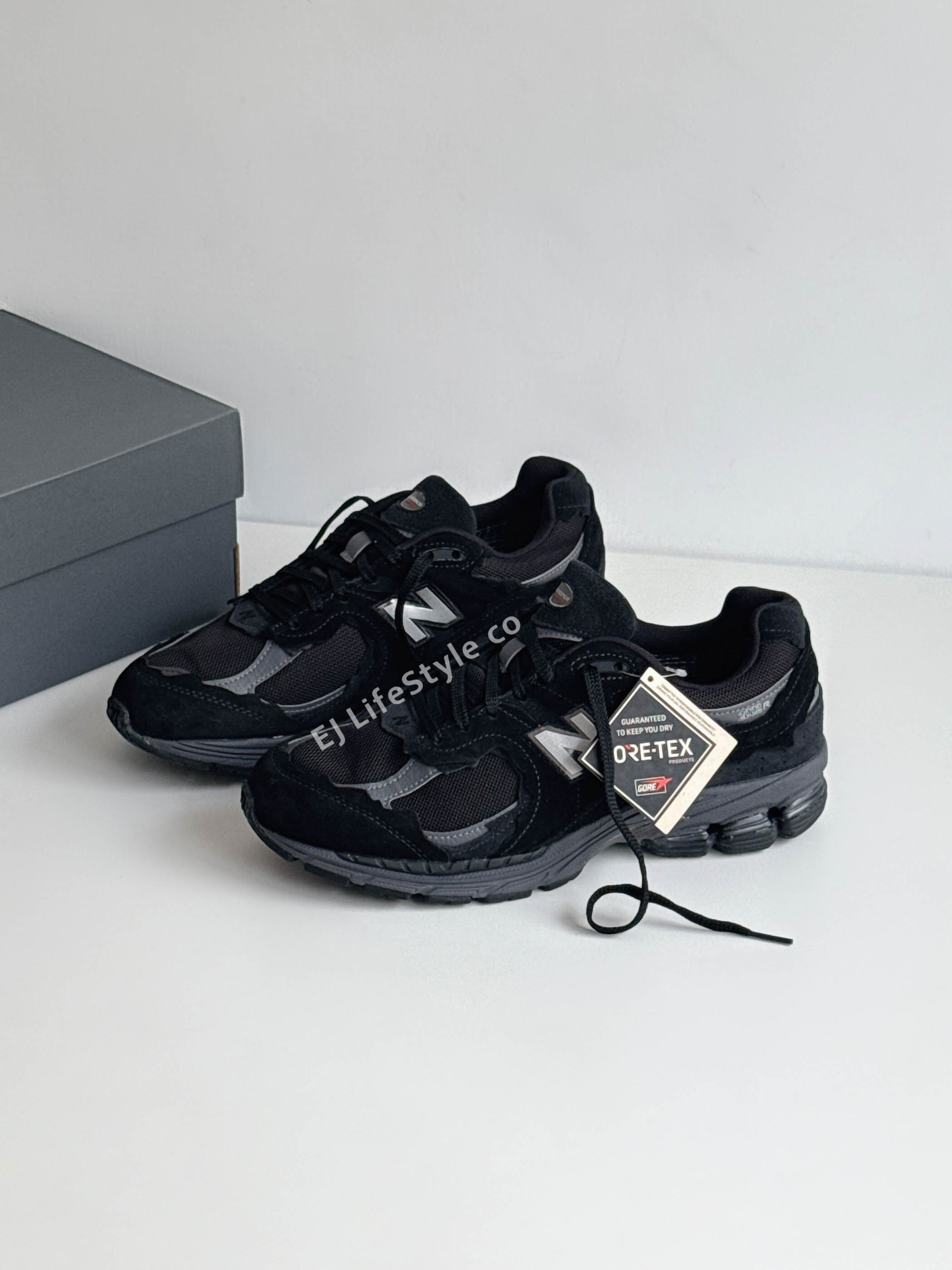 NEW BALANCE 2002R NB 破壞解構 撕裂設計 破碎 全黑 黑色 男女鞋 U20023MB / 調貨