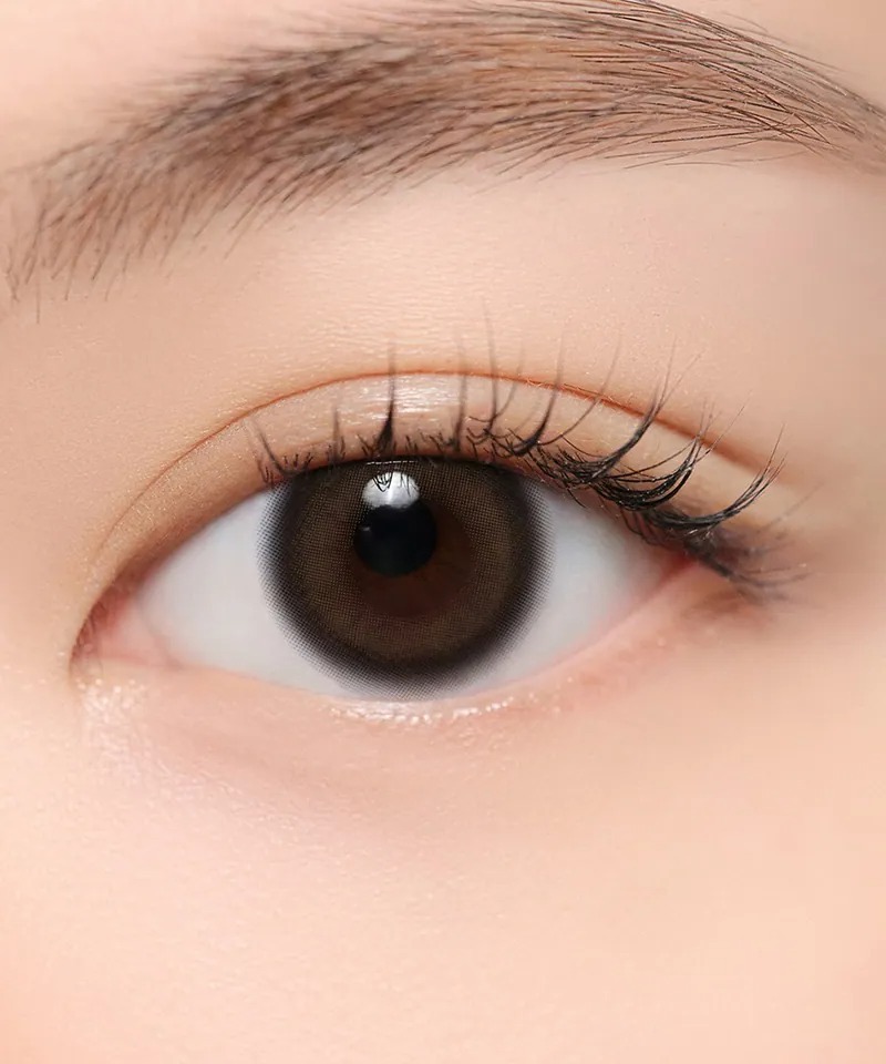 Hapa Kristin Quiet Kristin 1 Day Glow Brown｜日拋彩妝隱形眼鏡｜每盒10片